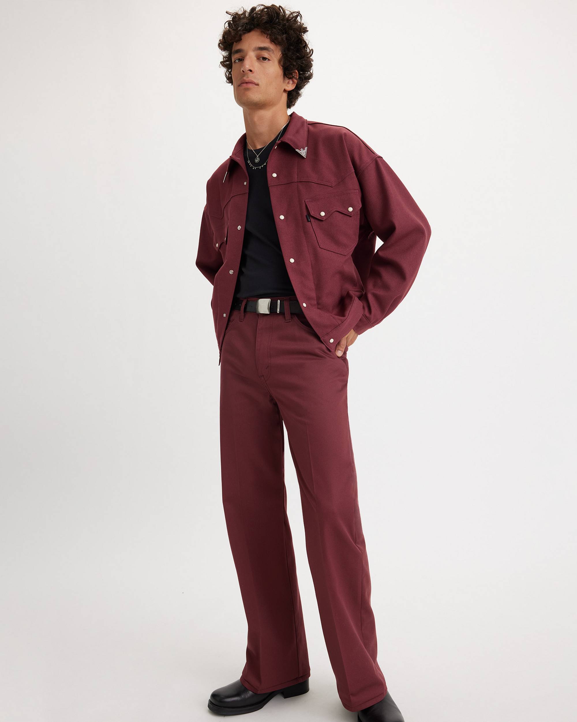 Western Trucker Jacket - Red | Levi's® KZ Western Trucker Jacket - Red | Levi's® KZ