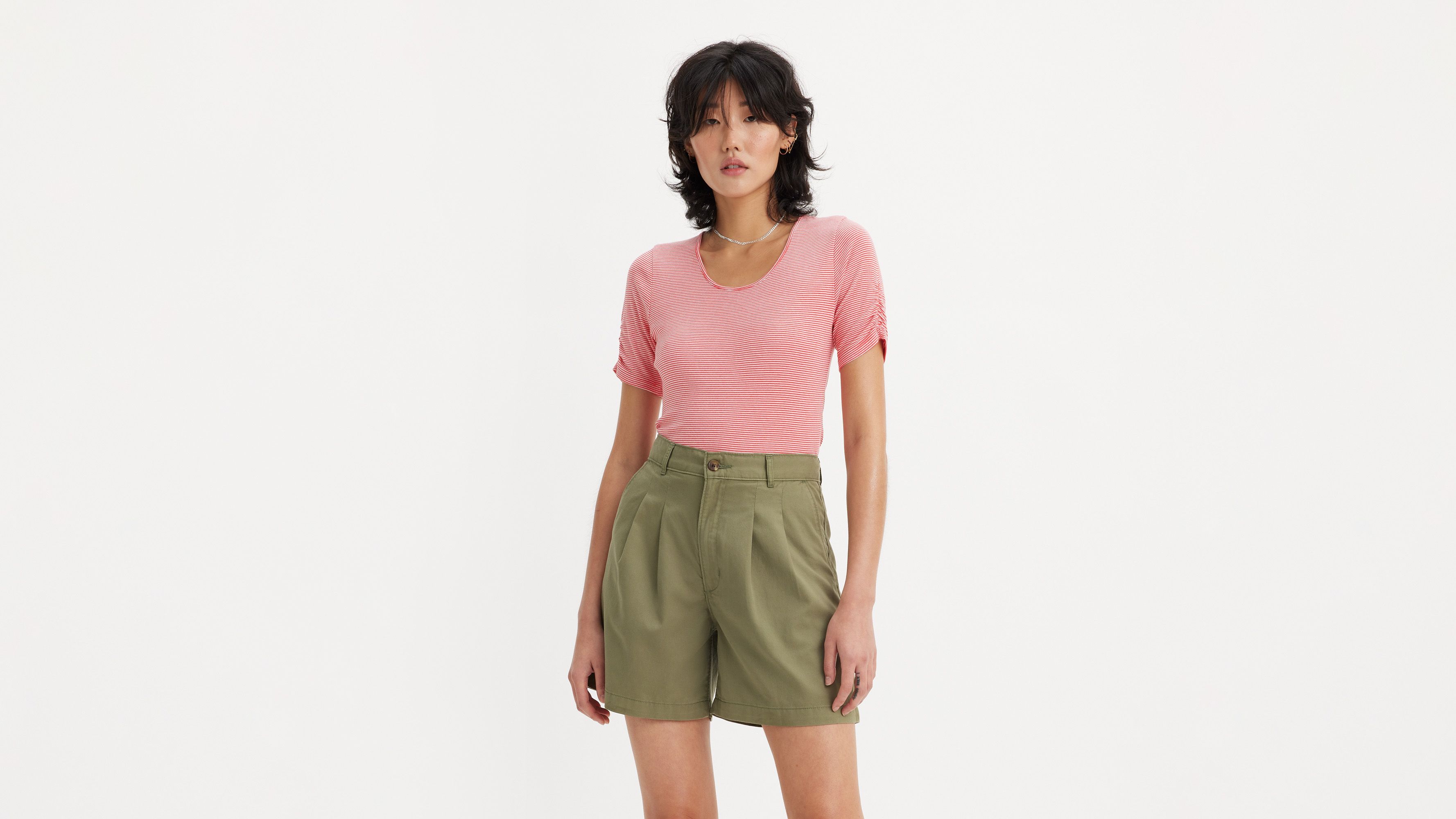 Levi's Infinity Short Sleeve Ballet Top
