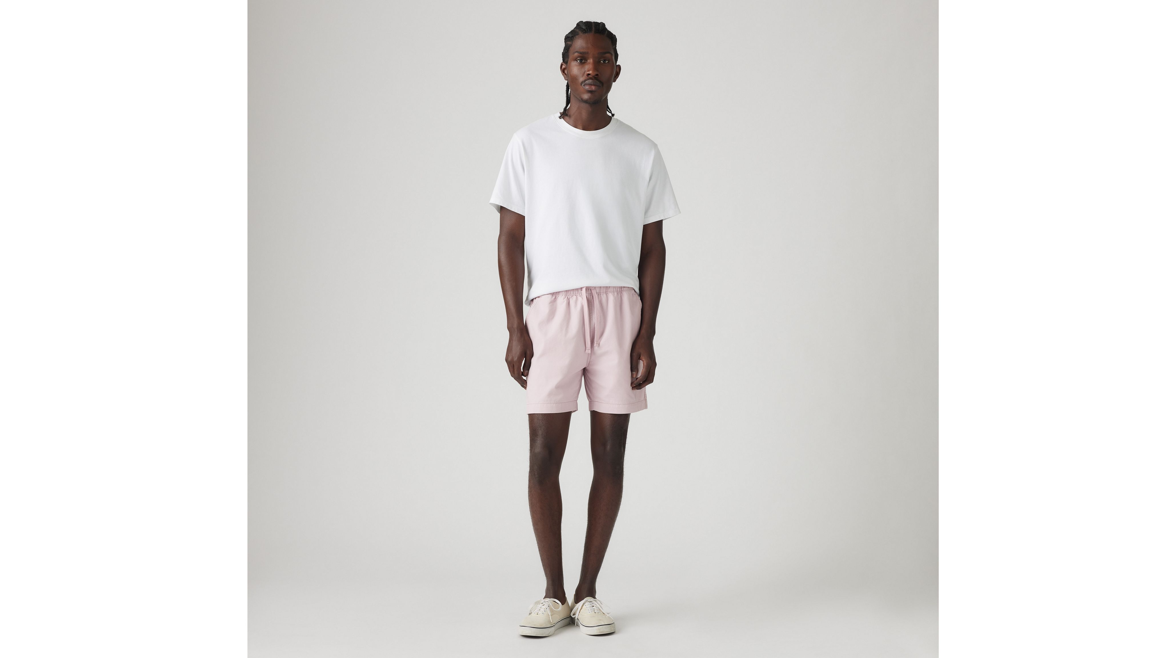 Levi's Xx Chino Easy Cotton Linen Men's Shorts Xxl In Violet Ice