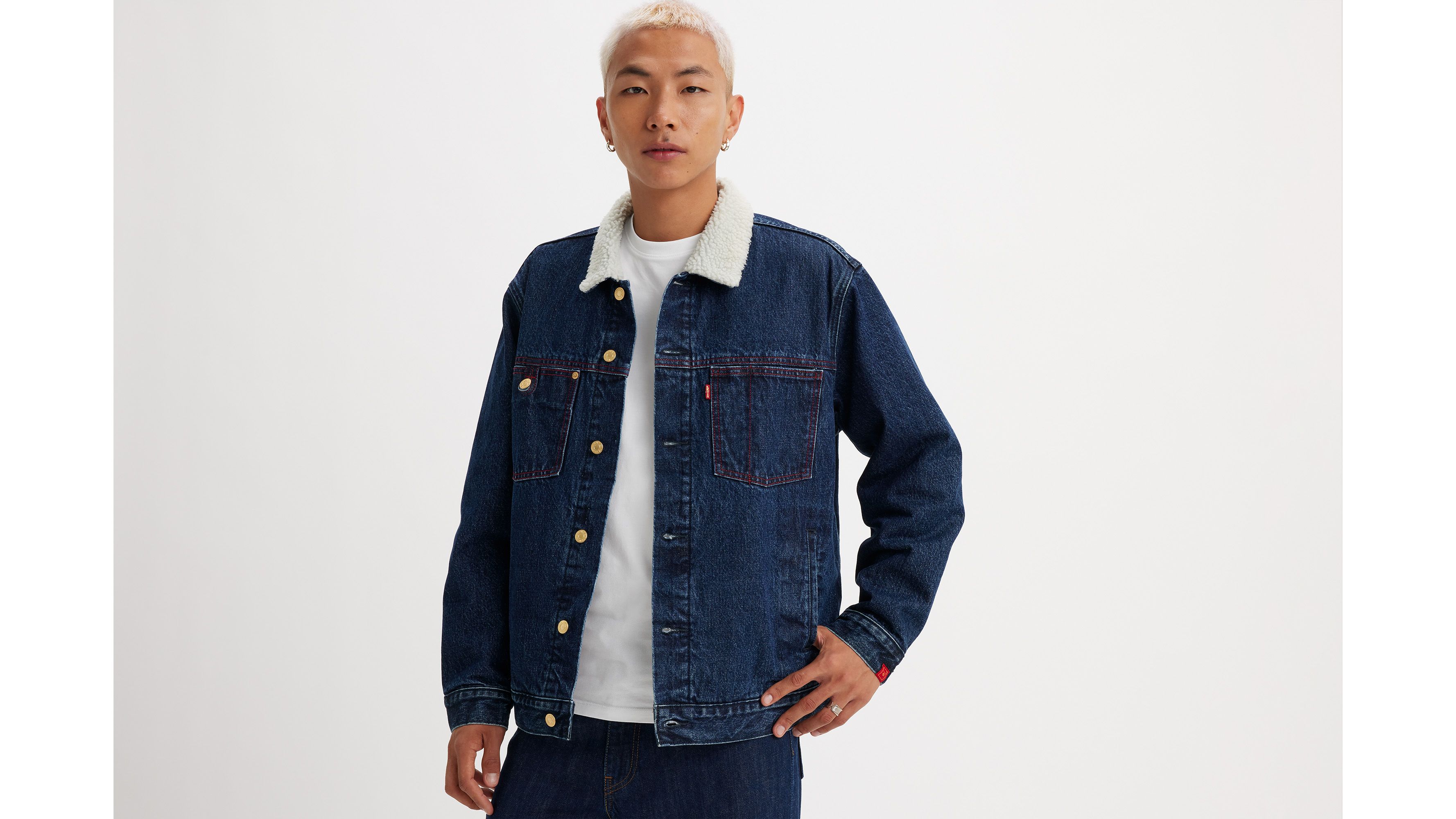 levis sherpa work shirt