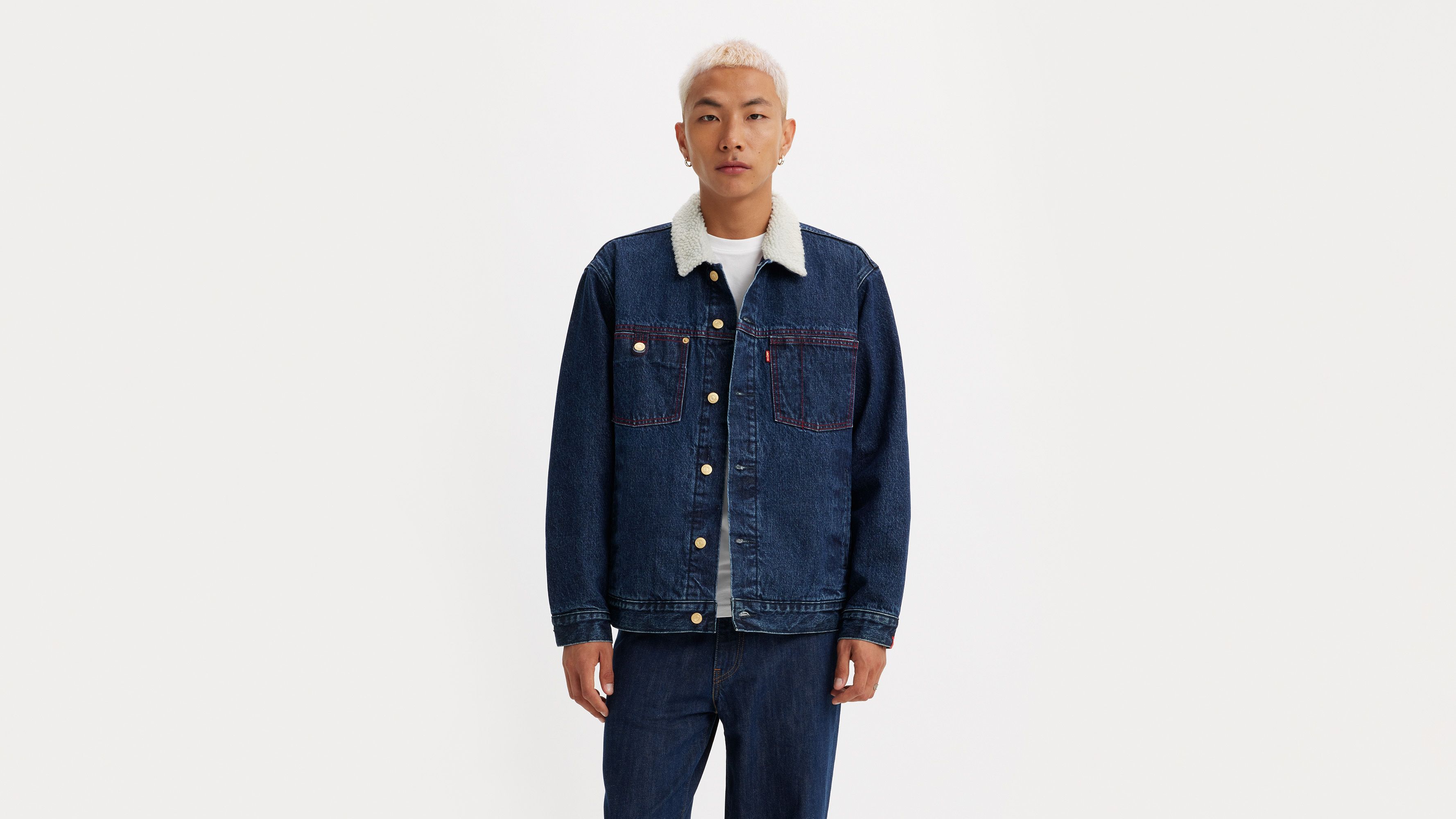 Levi's® Lunar New Year Men's Relaxed Fit Sherpa Trucker Jacket