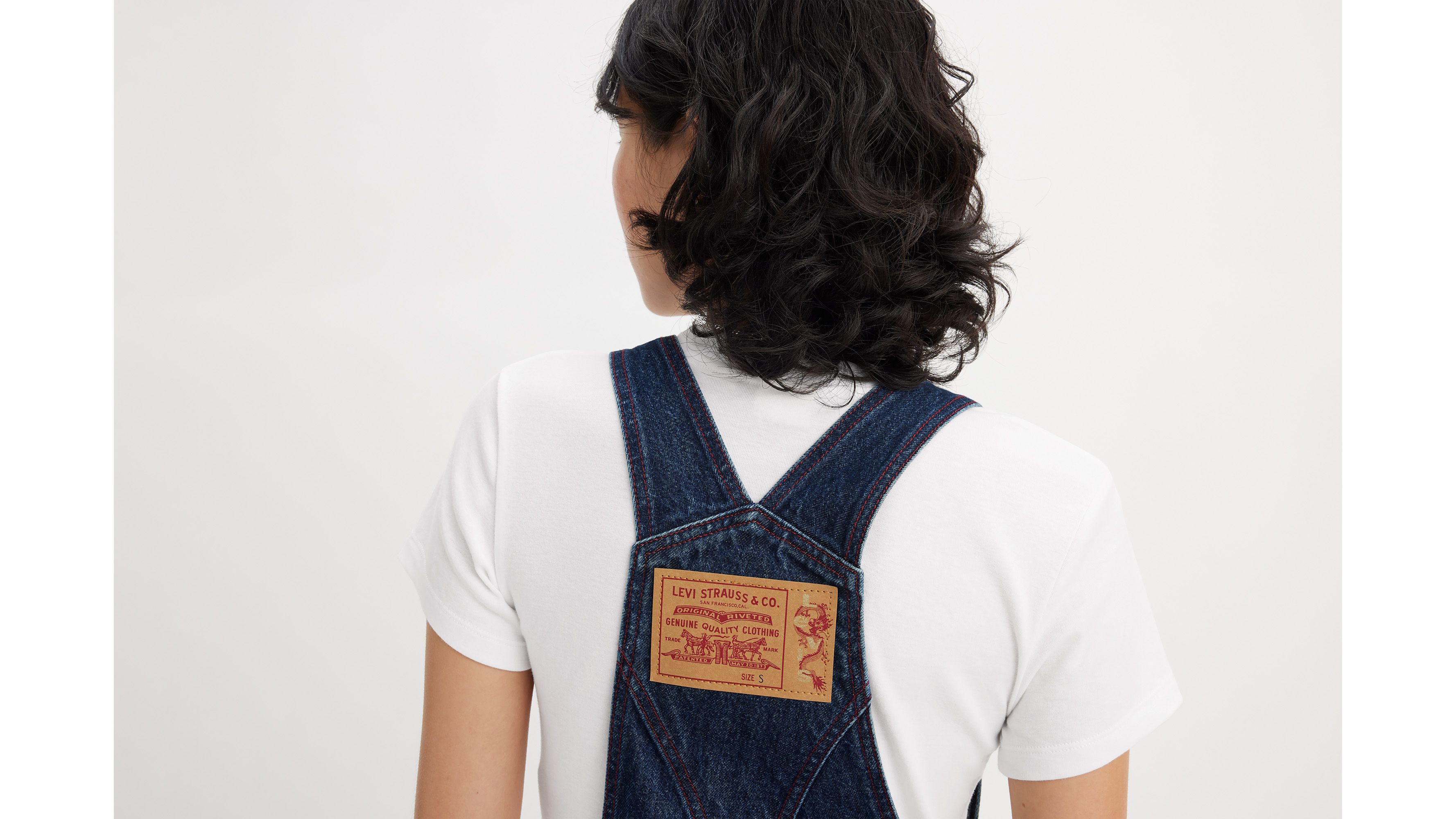 Levi's® Lunar New Year Women's Baggy Overalls 5