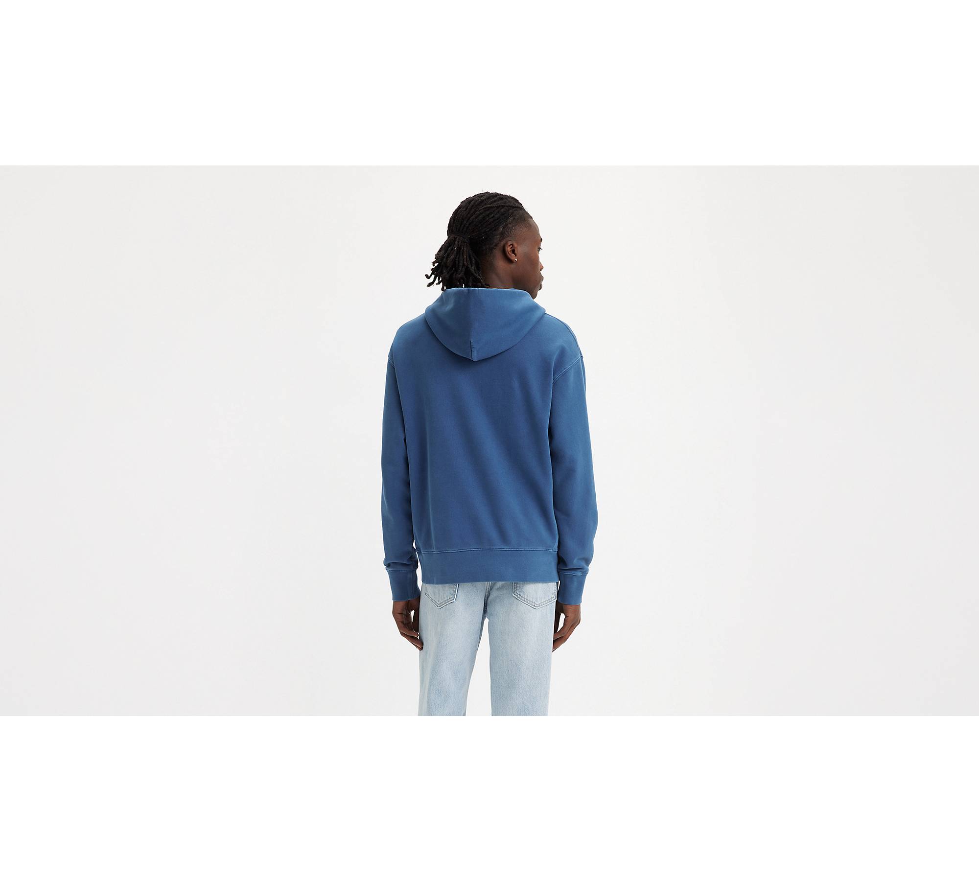Authentic Graphic Hoodie Sweatshirt - Blue