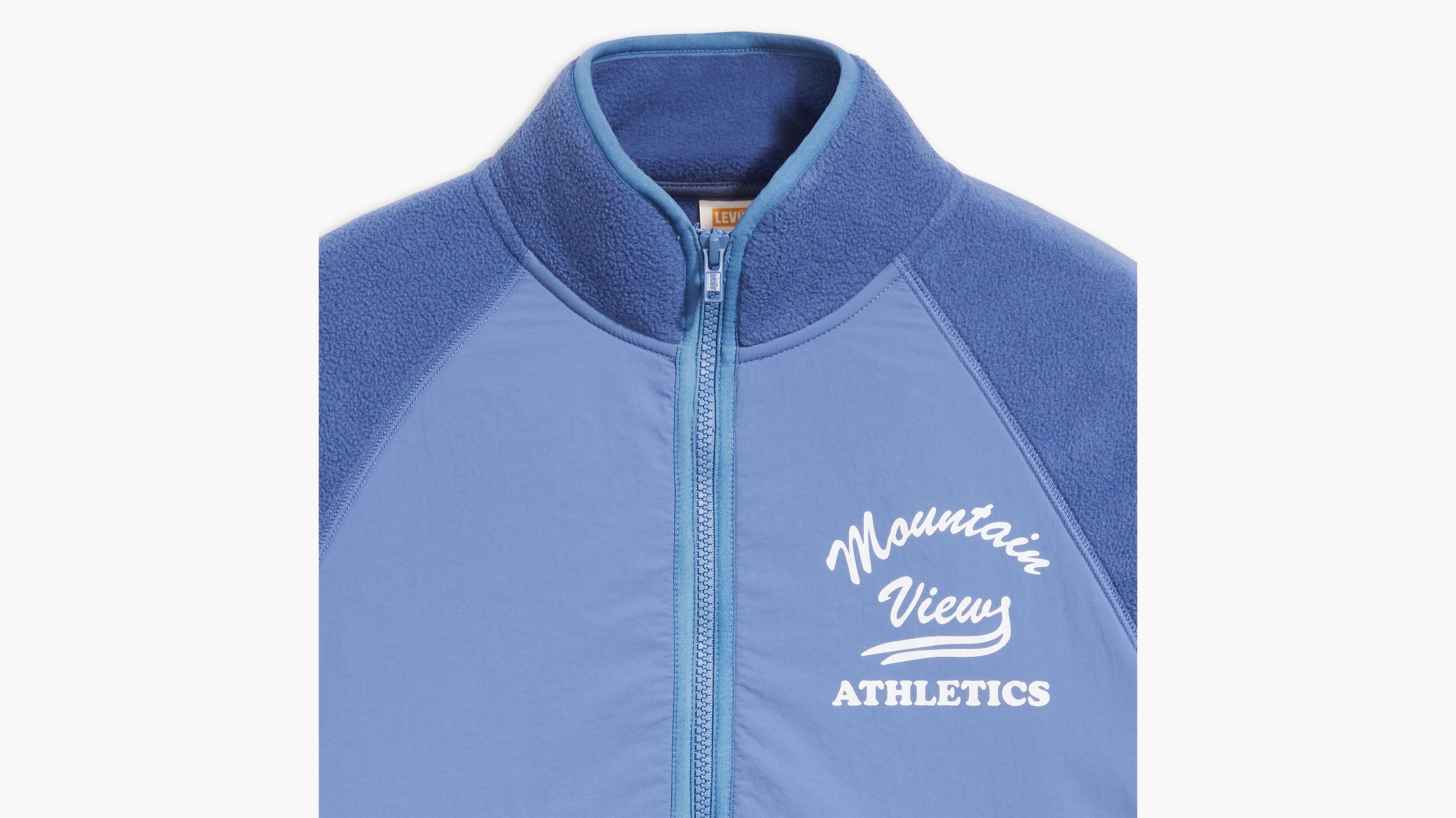 Gold Tab™ Summit 1/4 Zip Sweatshirt - Blue | Levi's® US