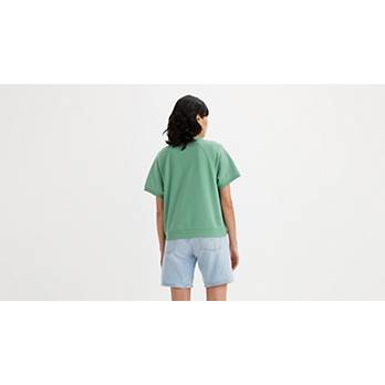 Graphic Marina Short Sleeve Sweatshirt - Green | Levi's® XK