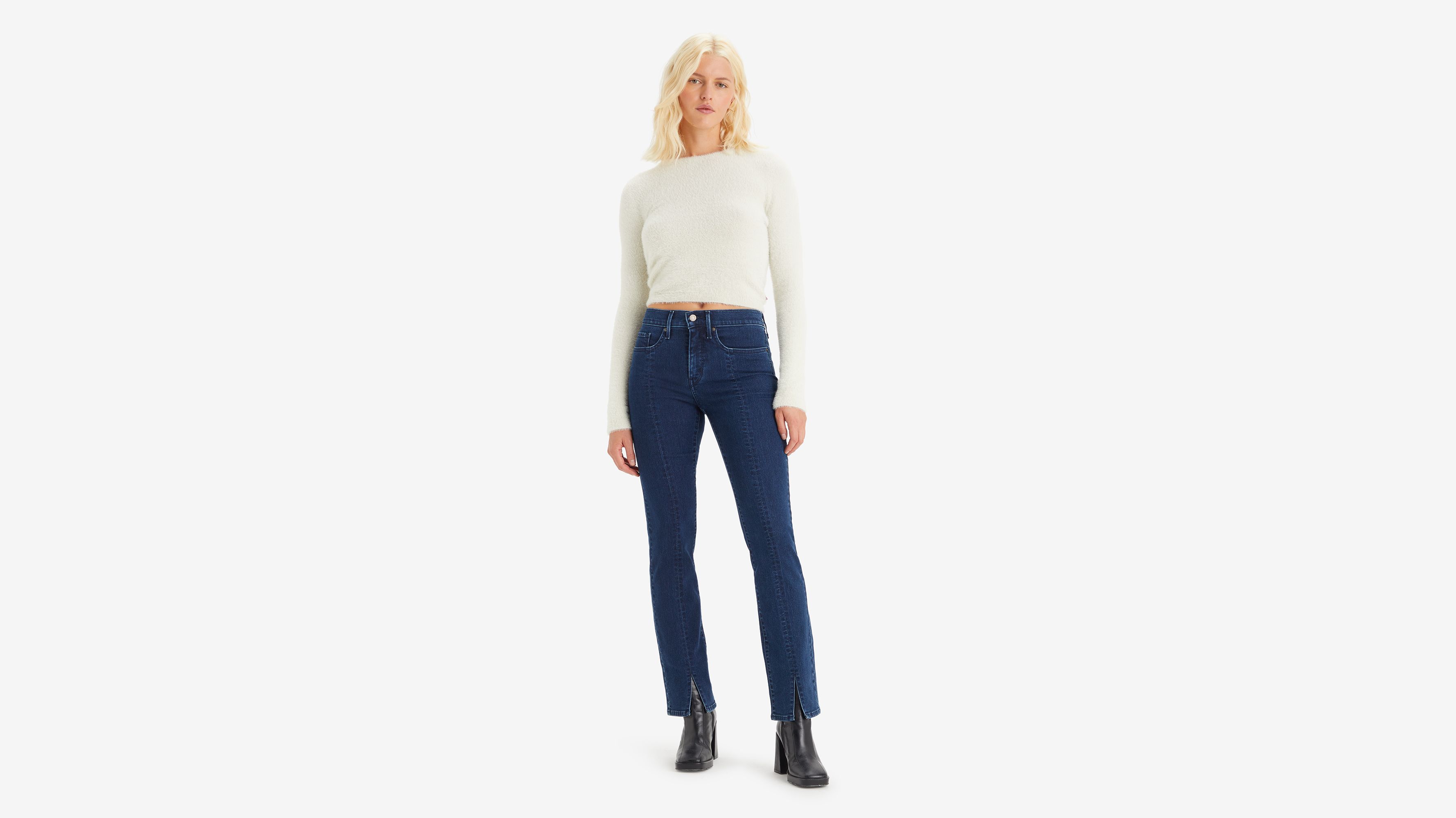 Robe En Jean Noir Levi's San Francisco Vintage - Taille L/G, Courte Au Genou, Manches Courtes