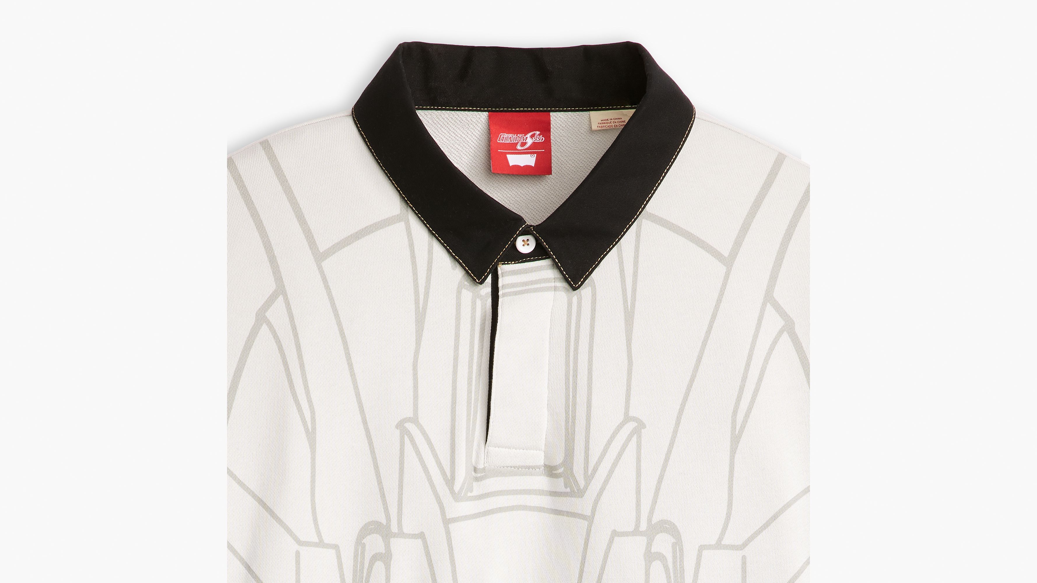 Levi's® x Gundam SEED Rugby Shirt 8