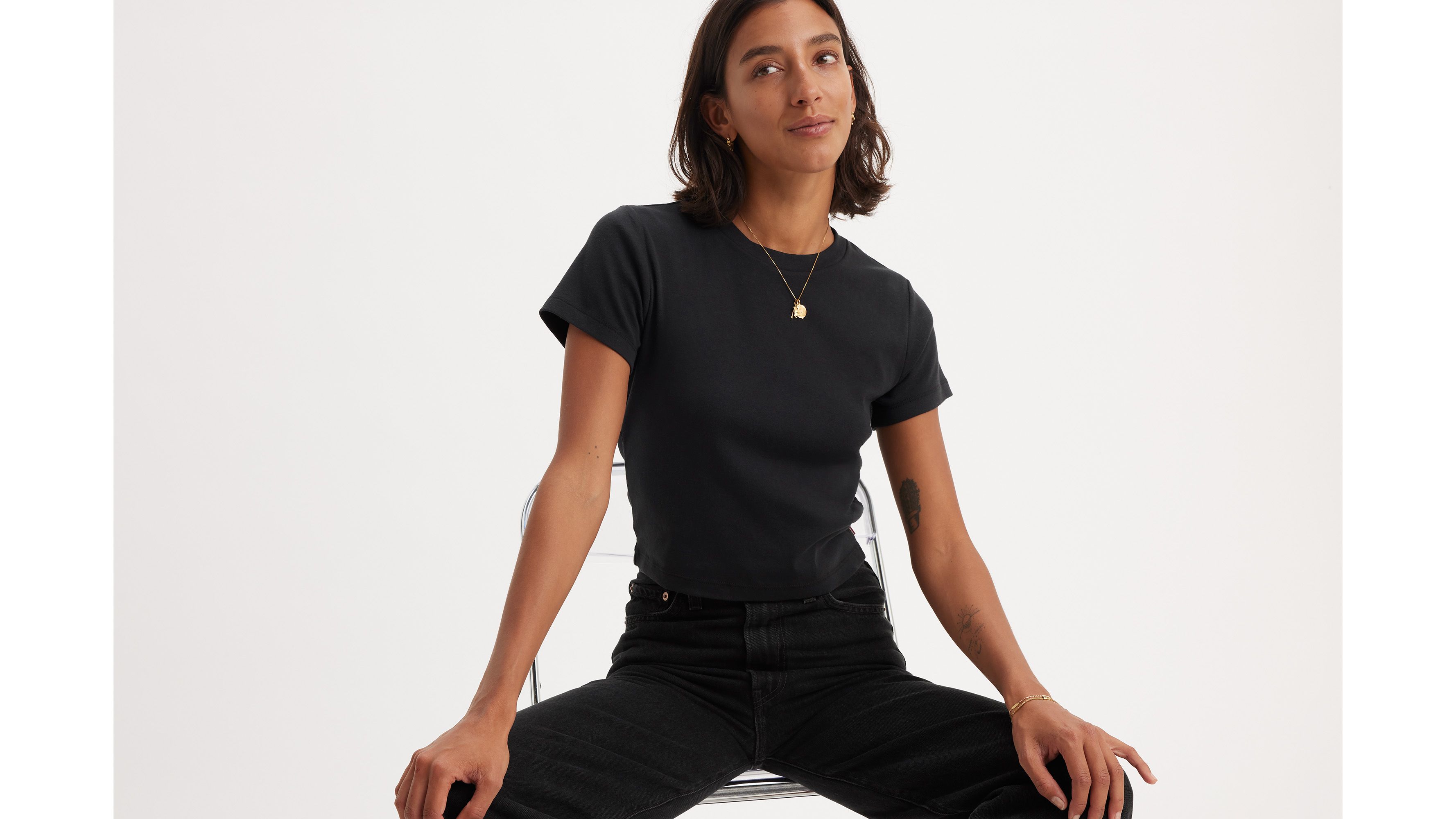 Essential Sporty T-shirt - Black | Levi's® US