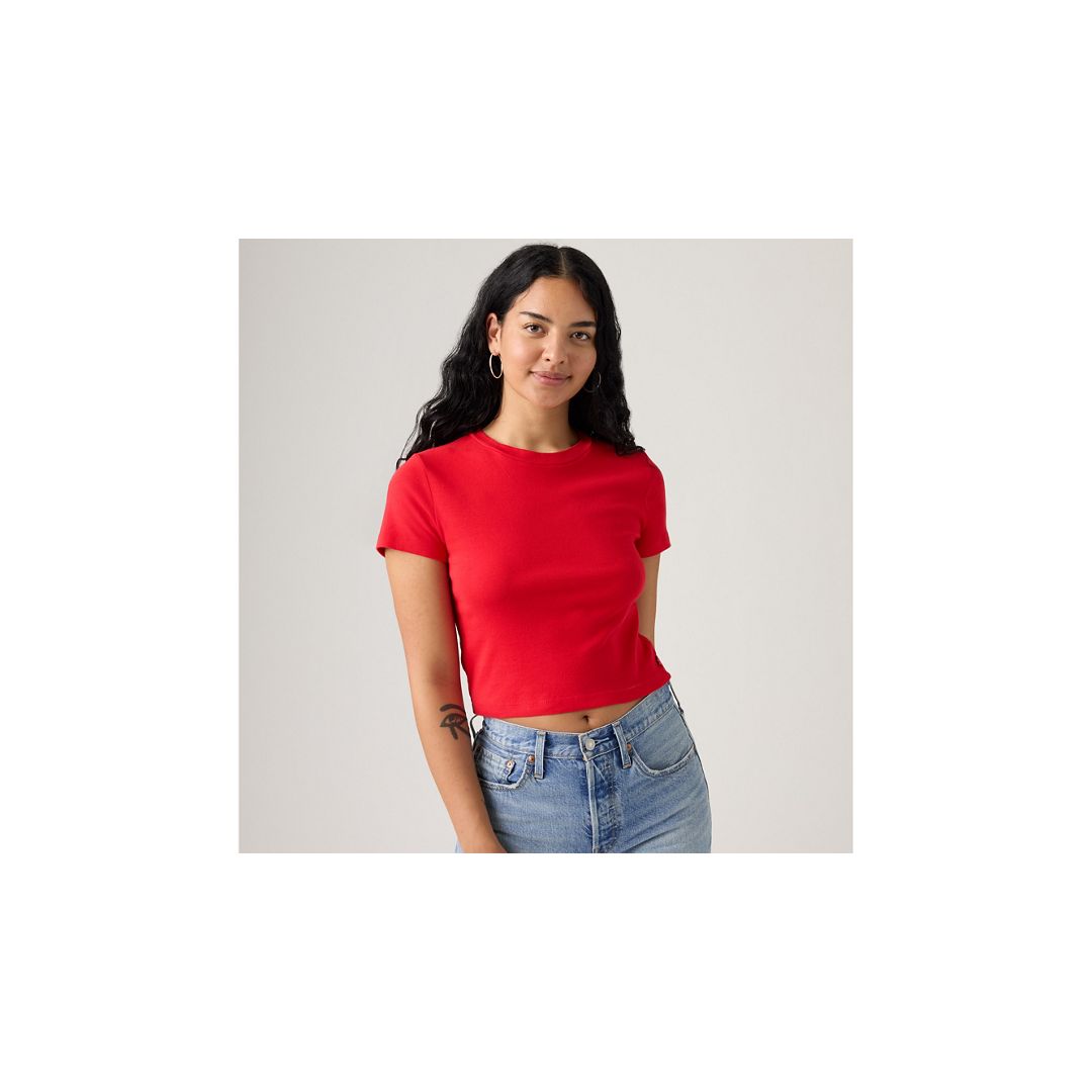 Levi's Essential Sporty T-shirt In Red