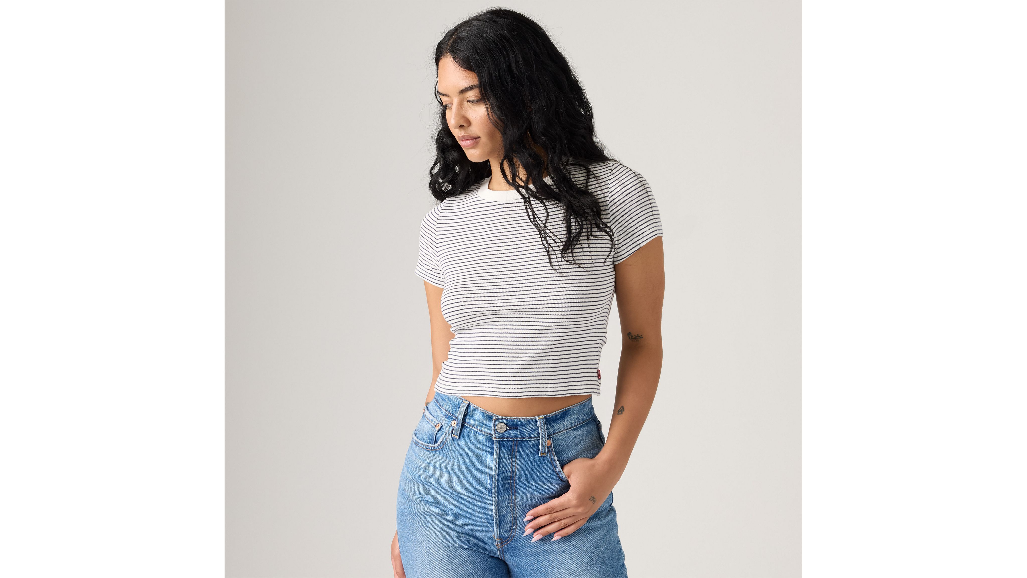 Levi's Essential Sporty T-shirt In Gray