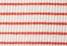 Annalise Stripe Poppy Red Cotton - Rosso - Canotta Essential sportiva