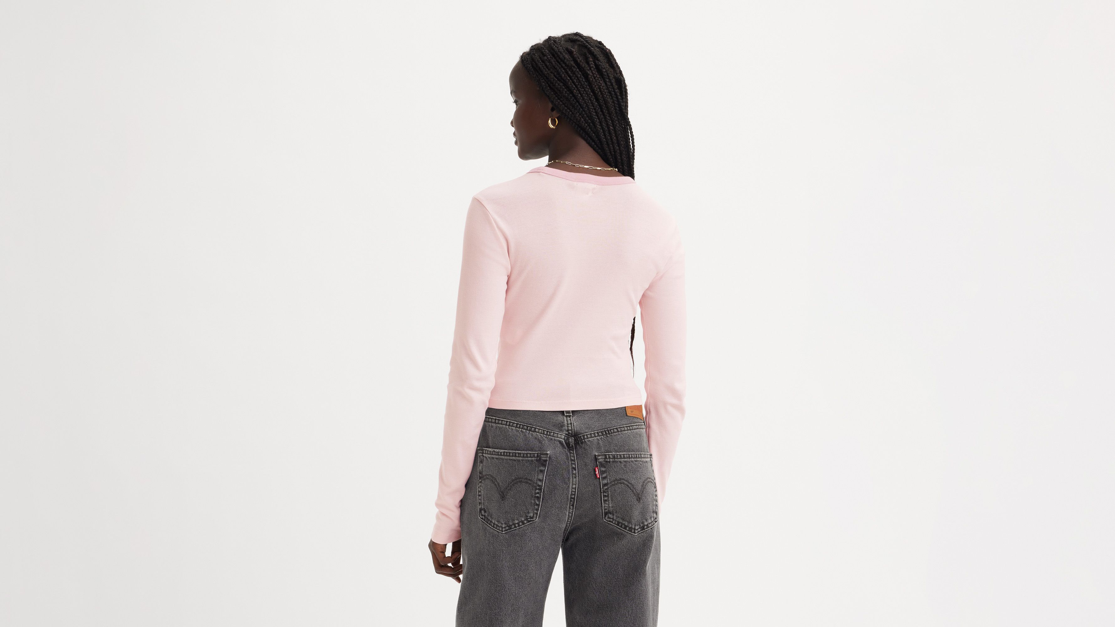 Graphic Long Sleeve Ringer T-Shirt 3