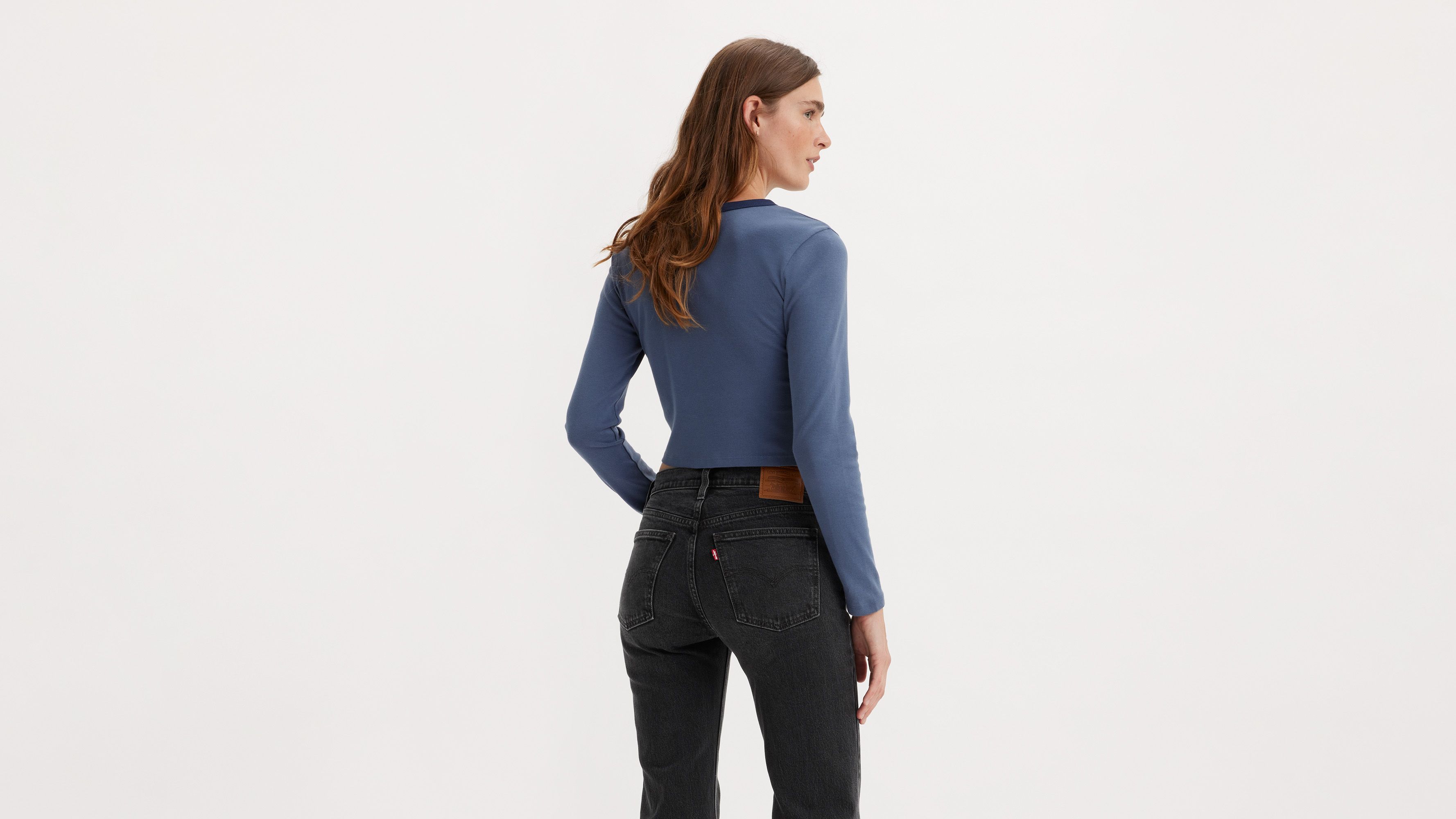 Graphic Long Sleeve Ringer T-Shirt 3