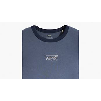 Mini Ringer Langarm-T-Shirt mit Grafik 6