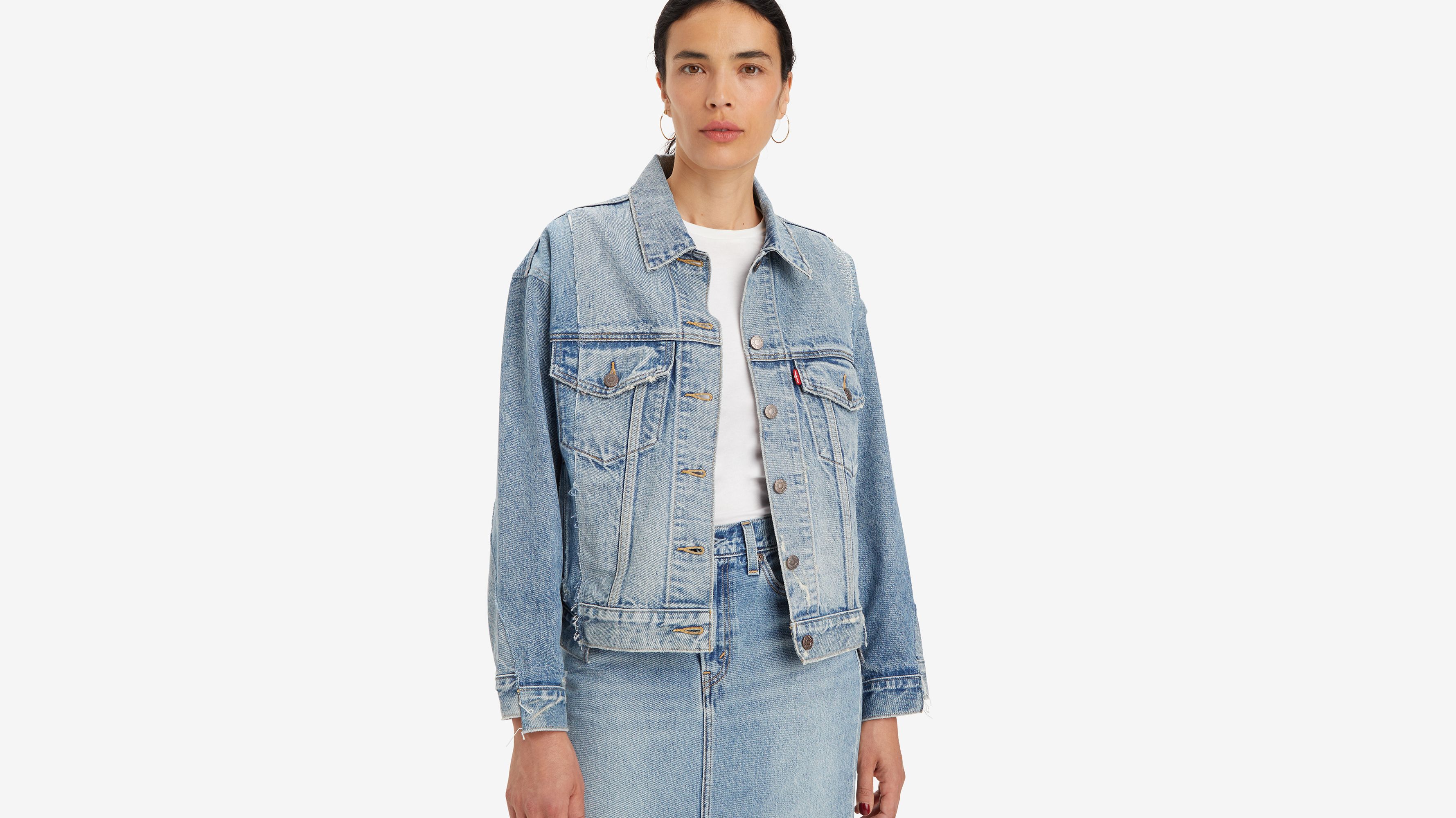 90s Repaired Trucker Jacket - Medium Wash | Levi's® US