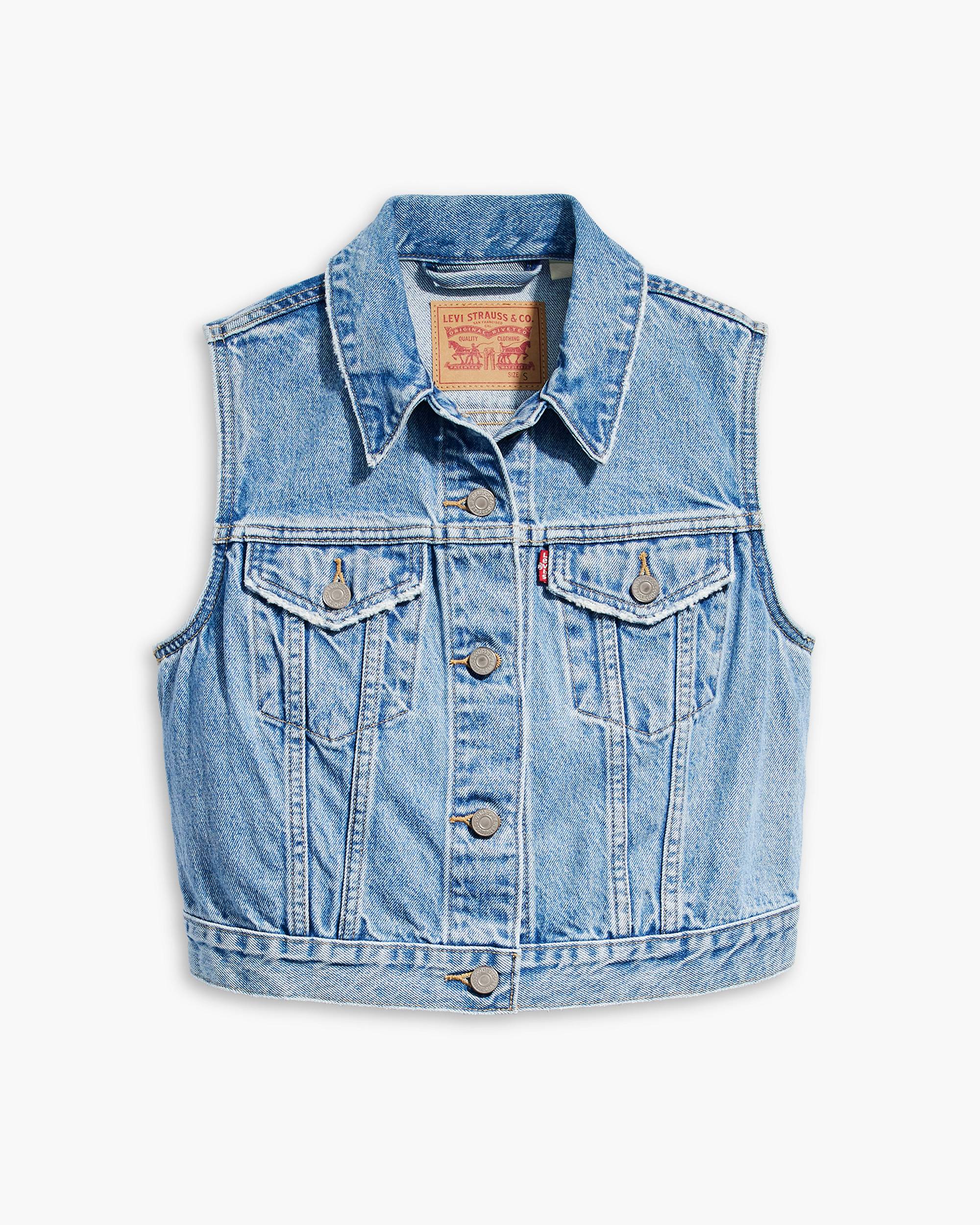 Xs Vest - Medium Wash | Levi's® US Xs Vest - Medium Wash | Levi's® US