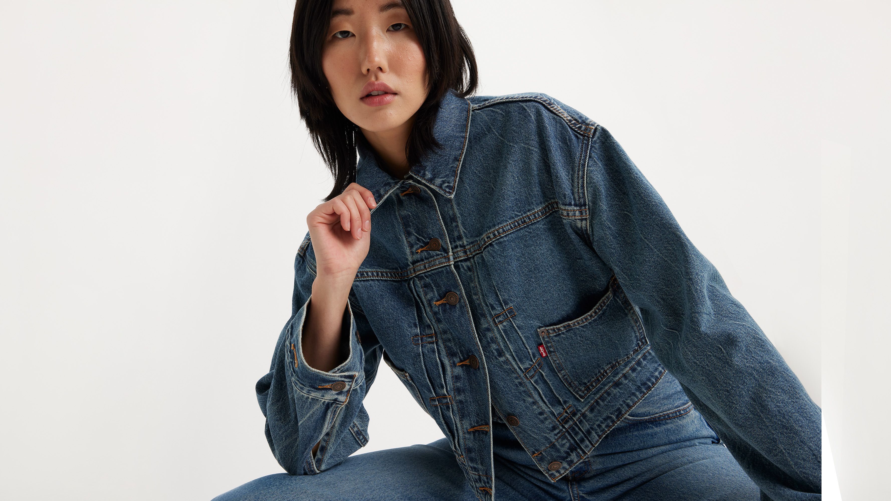 Tailored 90s Trucker Jacket - Dark Wash | Levi's® US