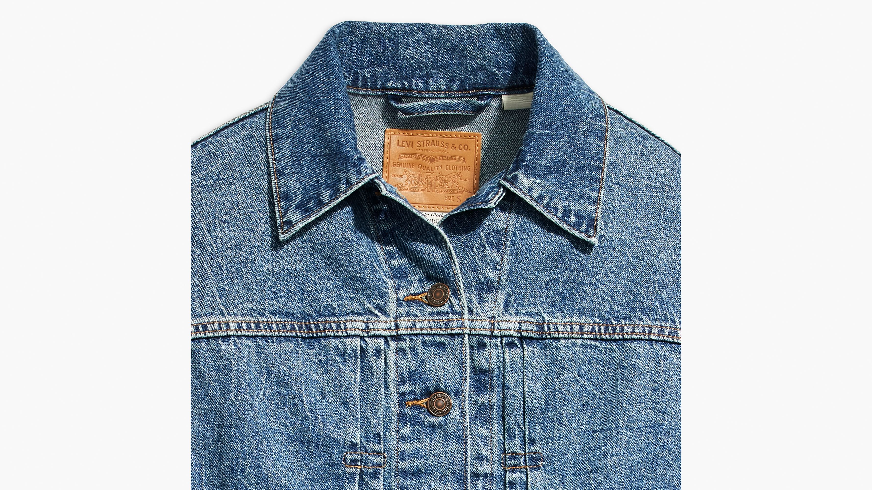 Tailored 90s Trucker Jacket - Dark Wash | Levi's® CA