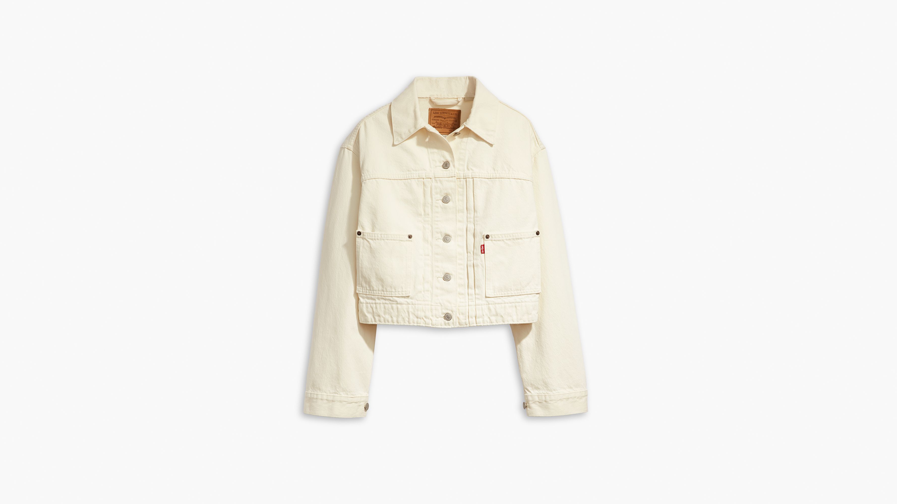 Tailored 90s Trucker Jacket - White | Levi's® US