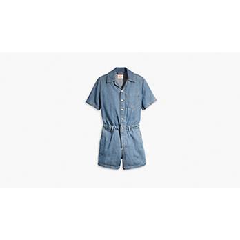 Short sleeve sleeve romper – Blue Iris Boutique NY