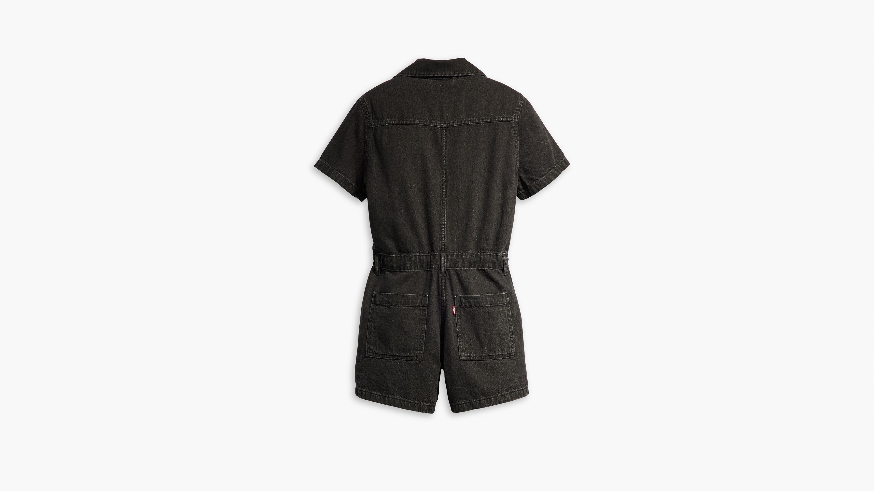 Heritage Short Sleeve Romper - Black | Levi's® US