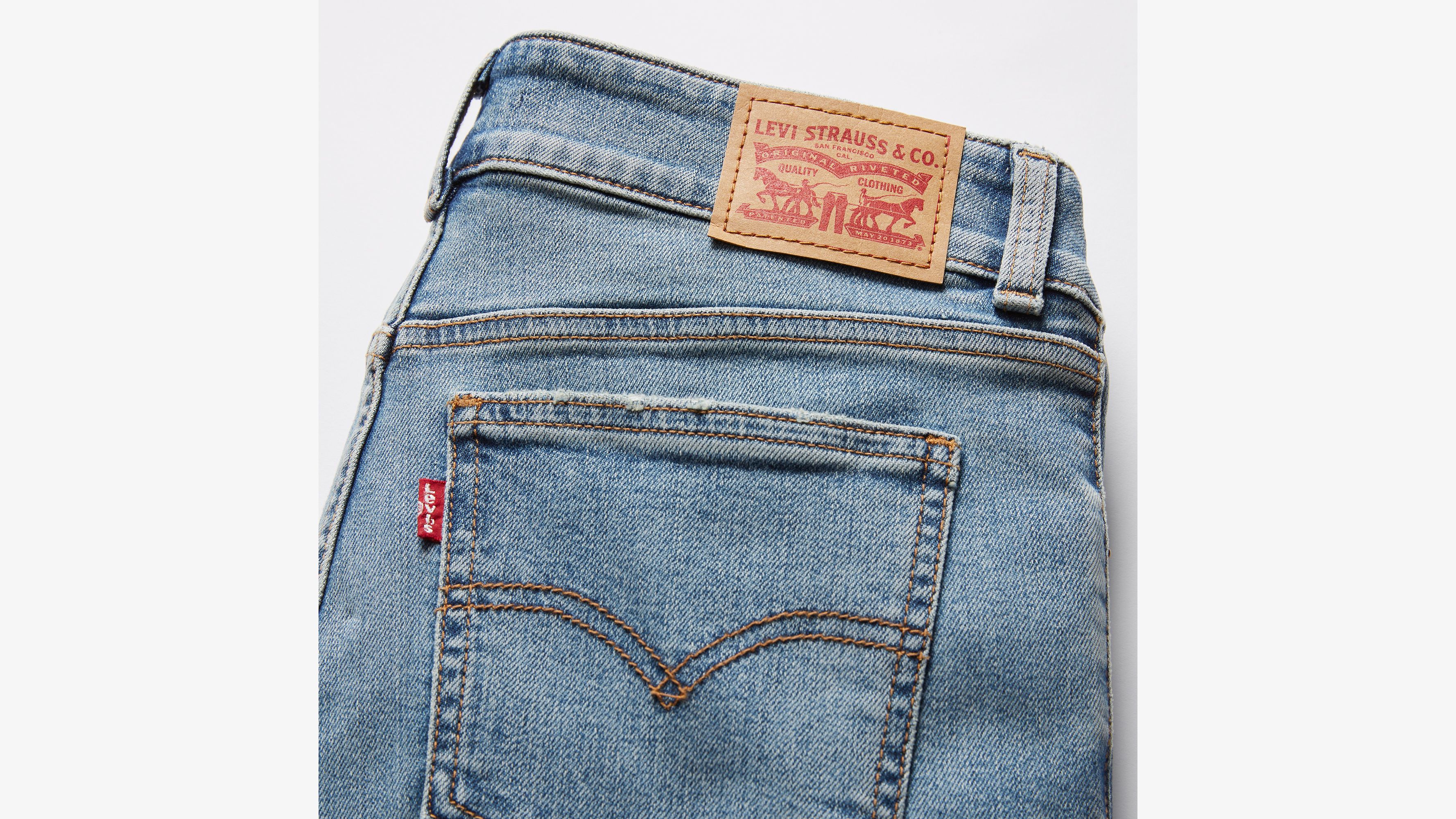 LEVI'S Superlow Flare Womens Jeans - The Big Idea - LT BLAST