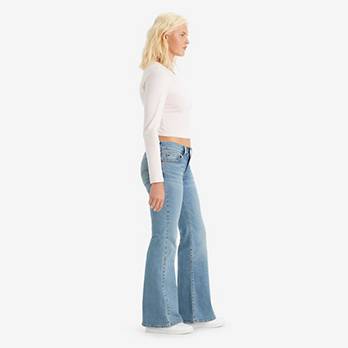 Superlåga utsvängda jeans 2