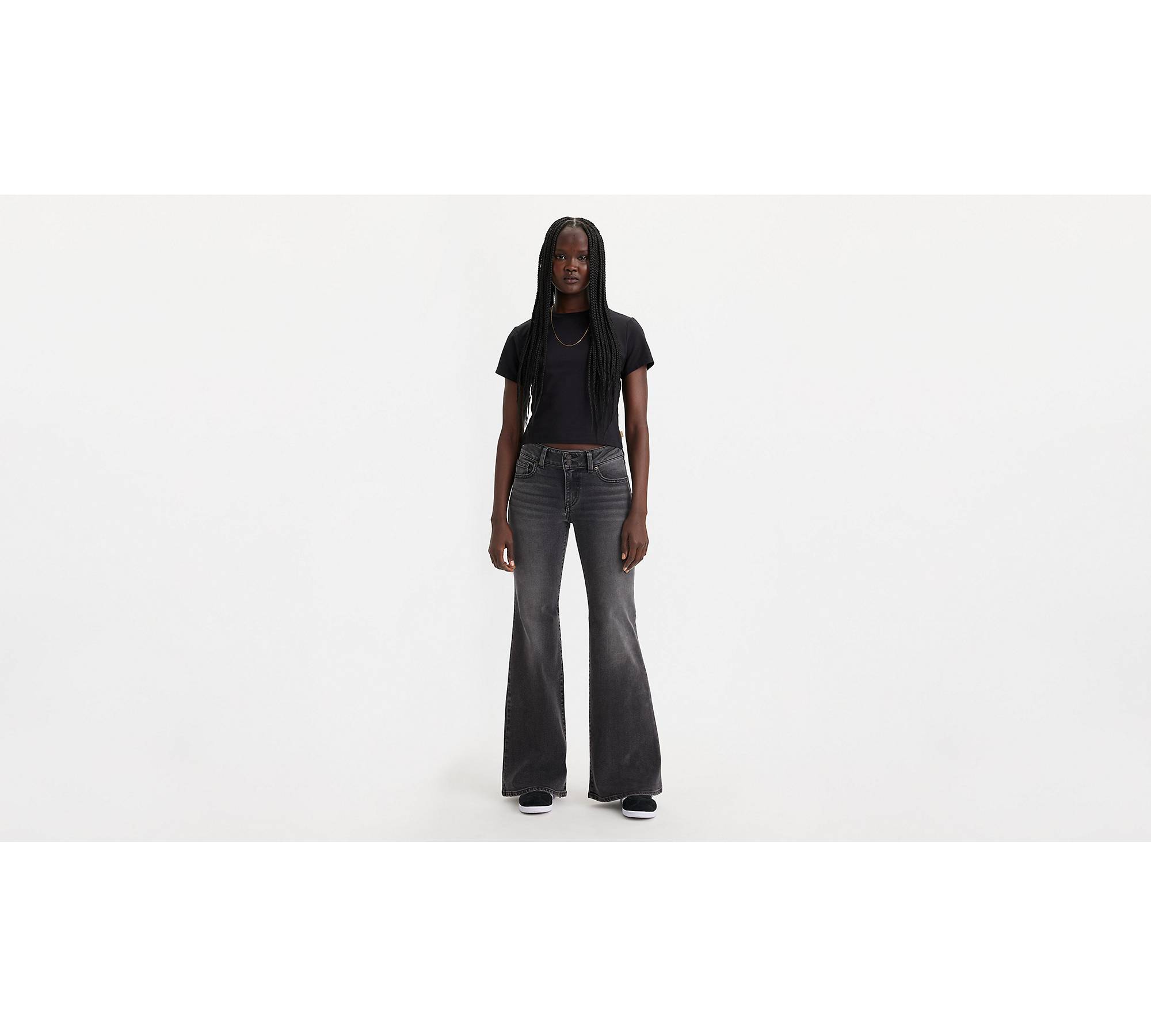 Superlow Flare Women's Jeans - Black | Levi's® CA