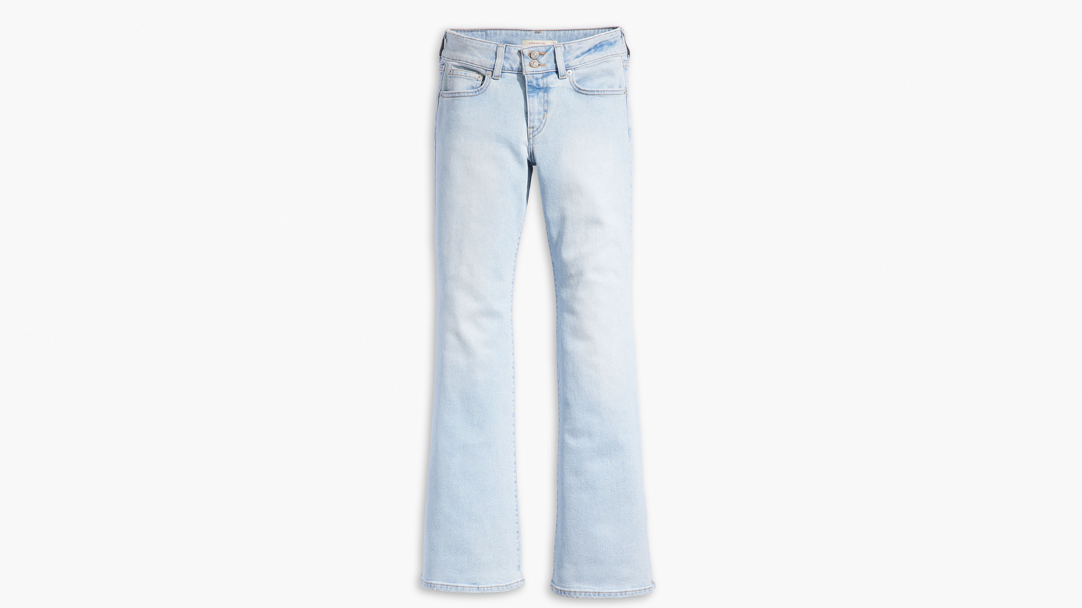 Superlow Flare Women's Jeans - Light Wash | Levi's® CA