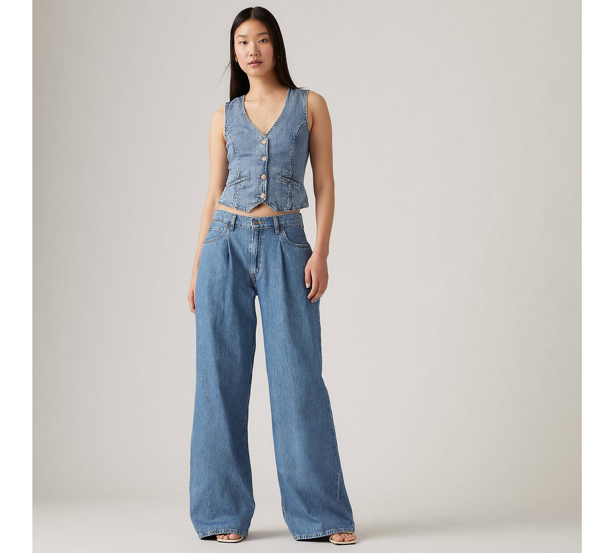 Dad Jeans Lightweight oversize a gamba ampia 1
