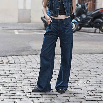Baggy Dad Lightweight jeans med brede ben 9