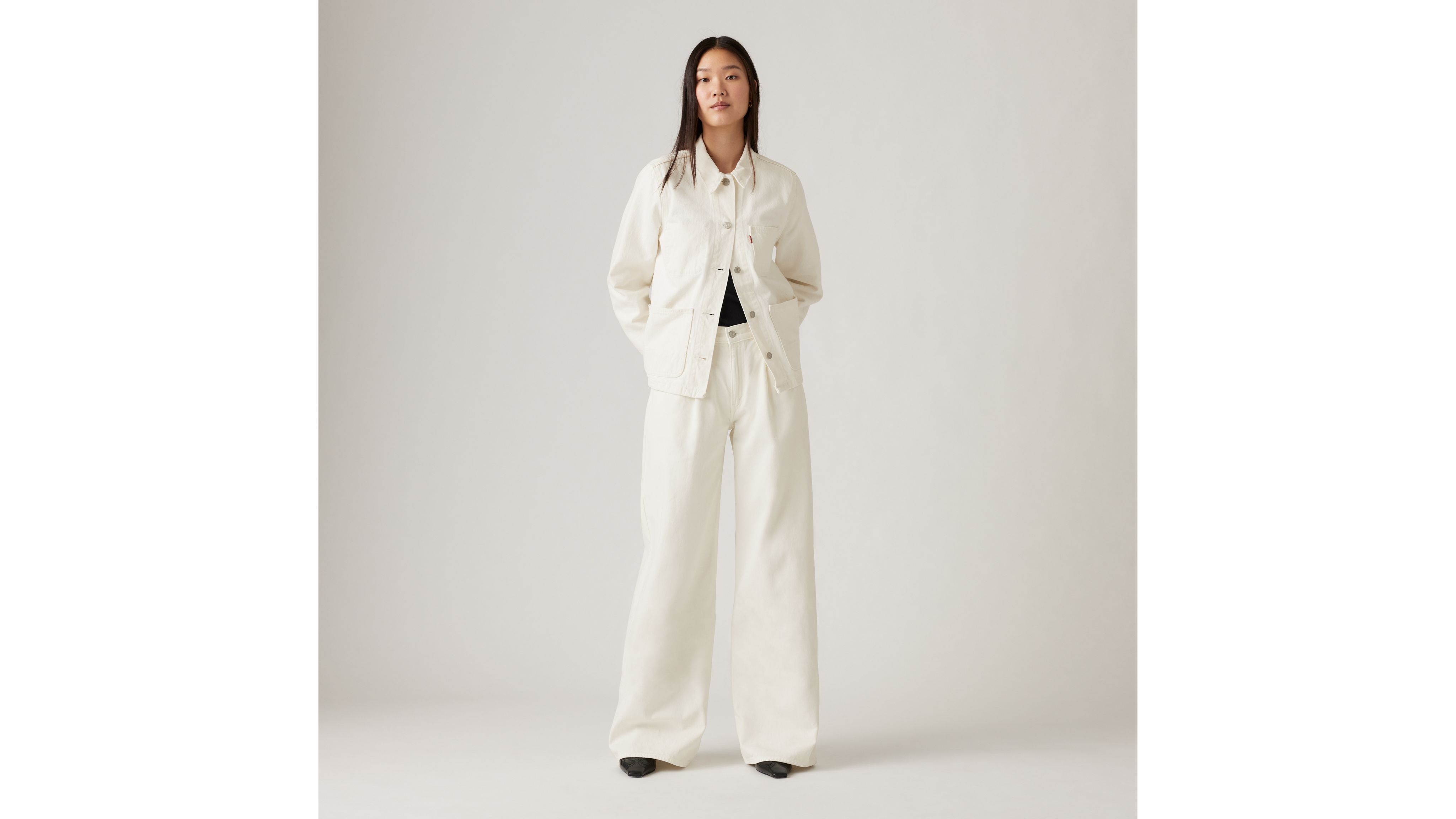 Baggy Dad Wide Leg Women's Jeans 1