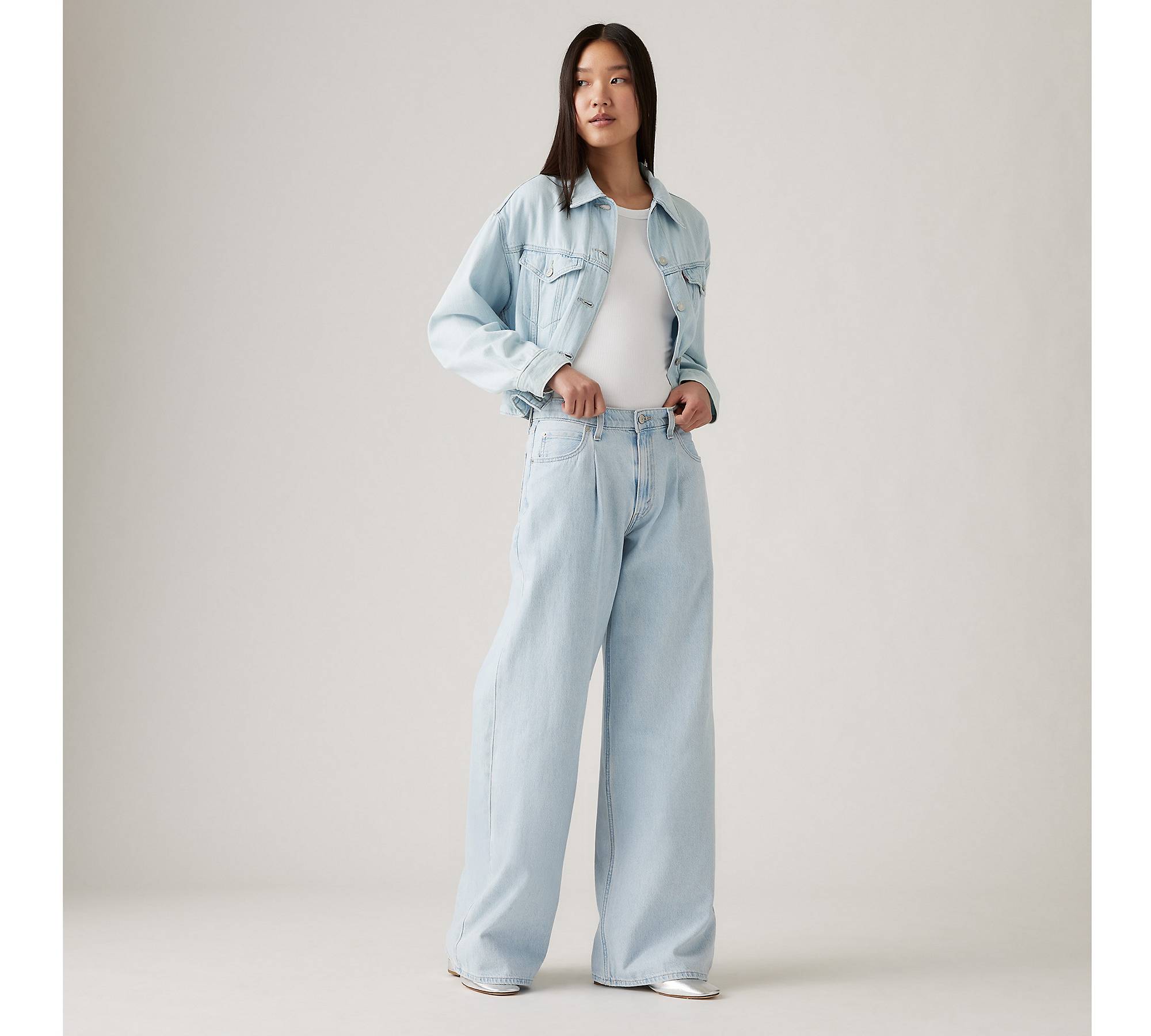 Dad Jeans Lightweight oversize a gamba ampia 1
