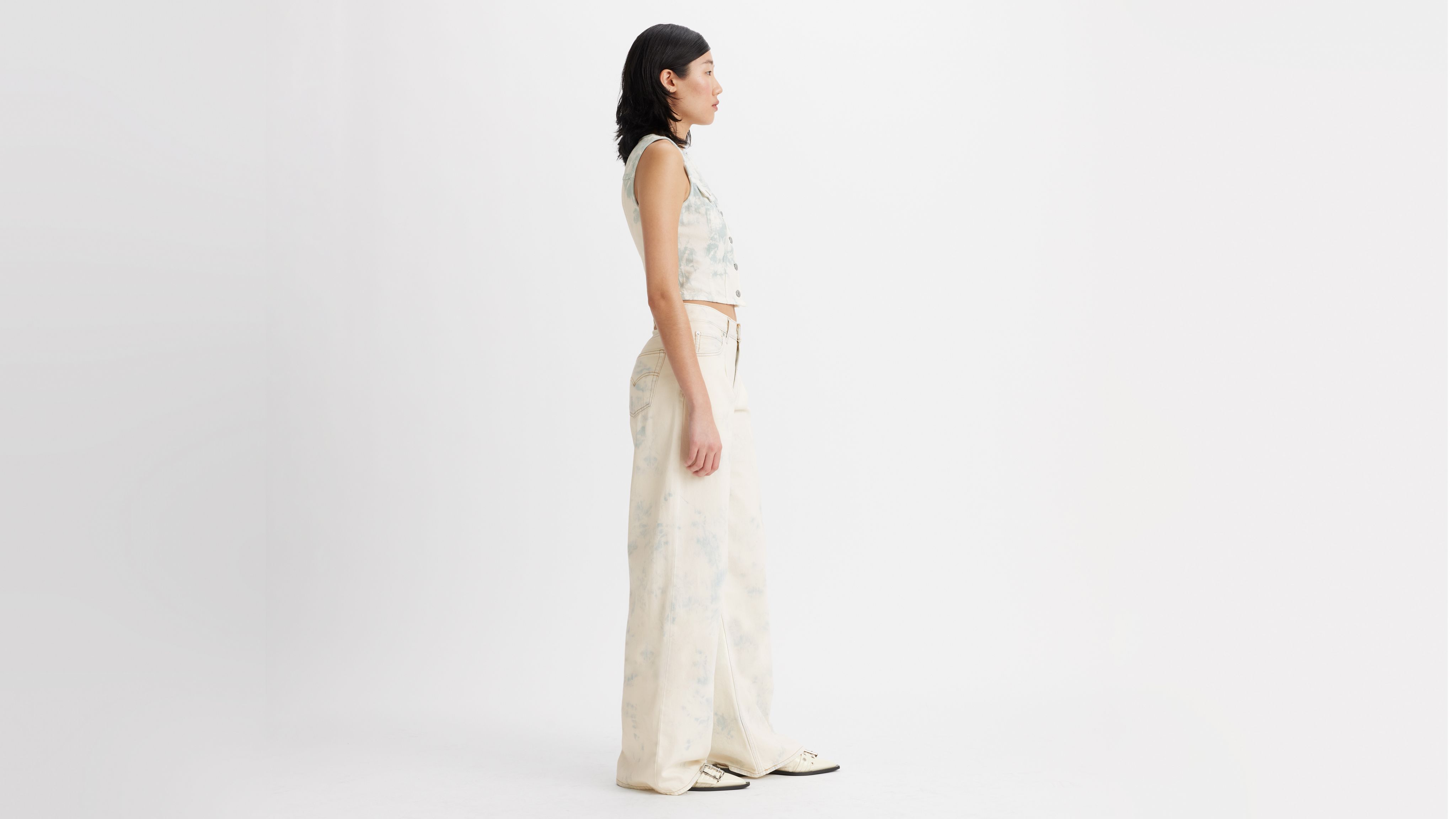 Jeans anchos Dad Wide Leg Lightweight 4