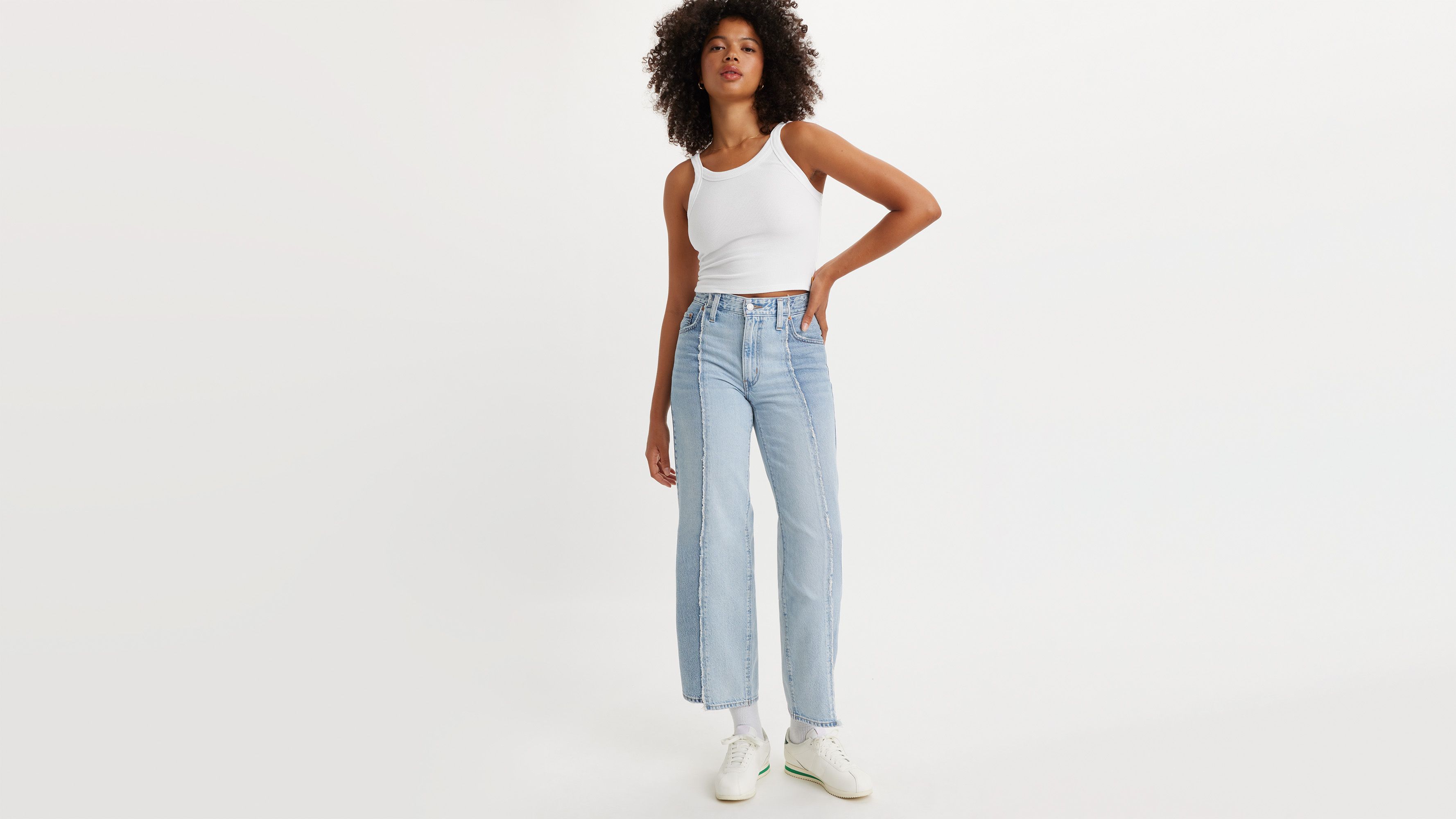 Baggy Dad Recrafted Women's Jeans - Medium Wash | Levi's® CA