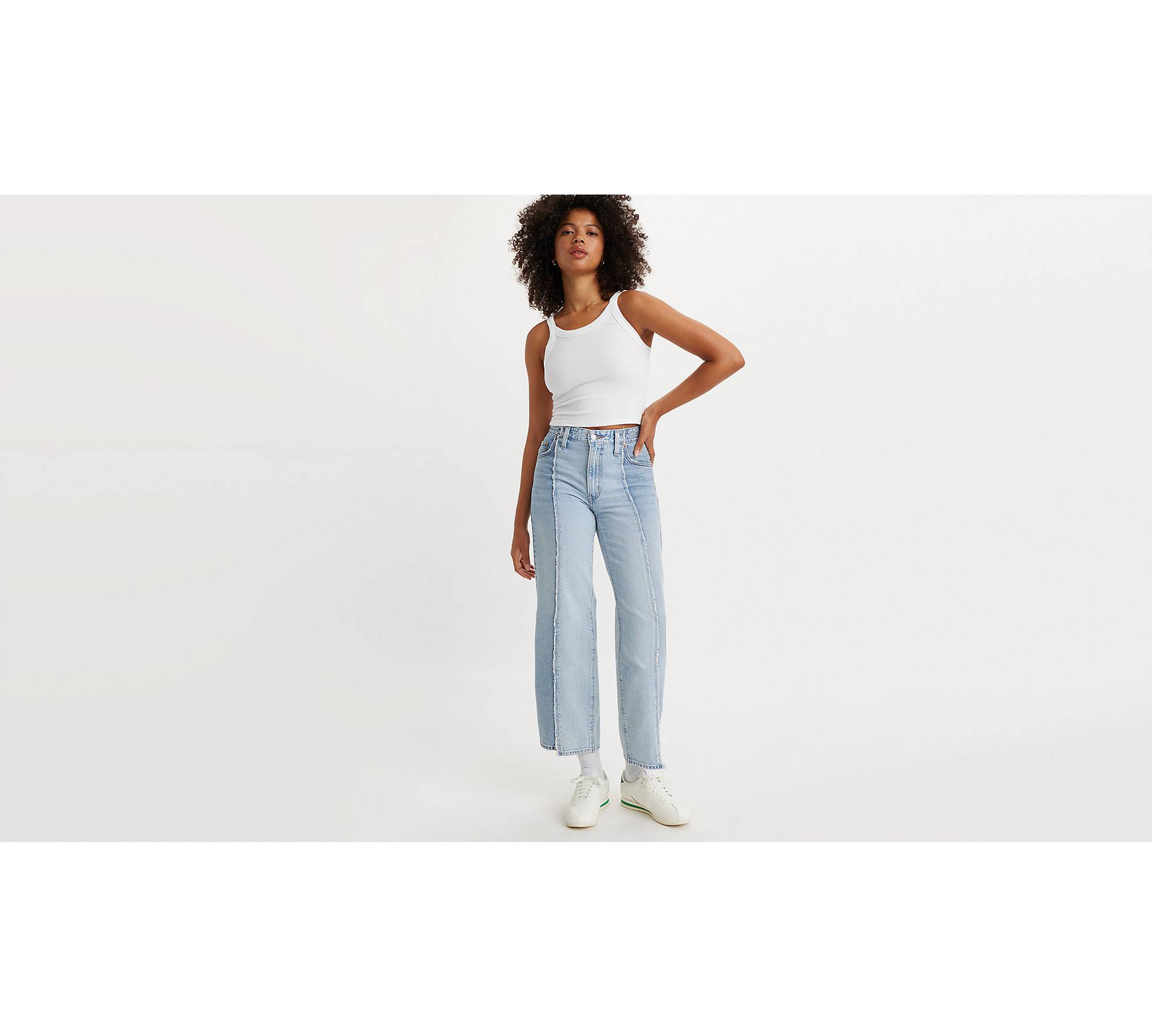Baggy Dad Recrafted Women's Jeans 1