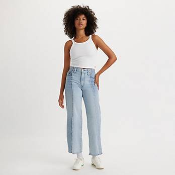 Baggy Dad Recrafted Women's Jeans 5