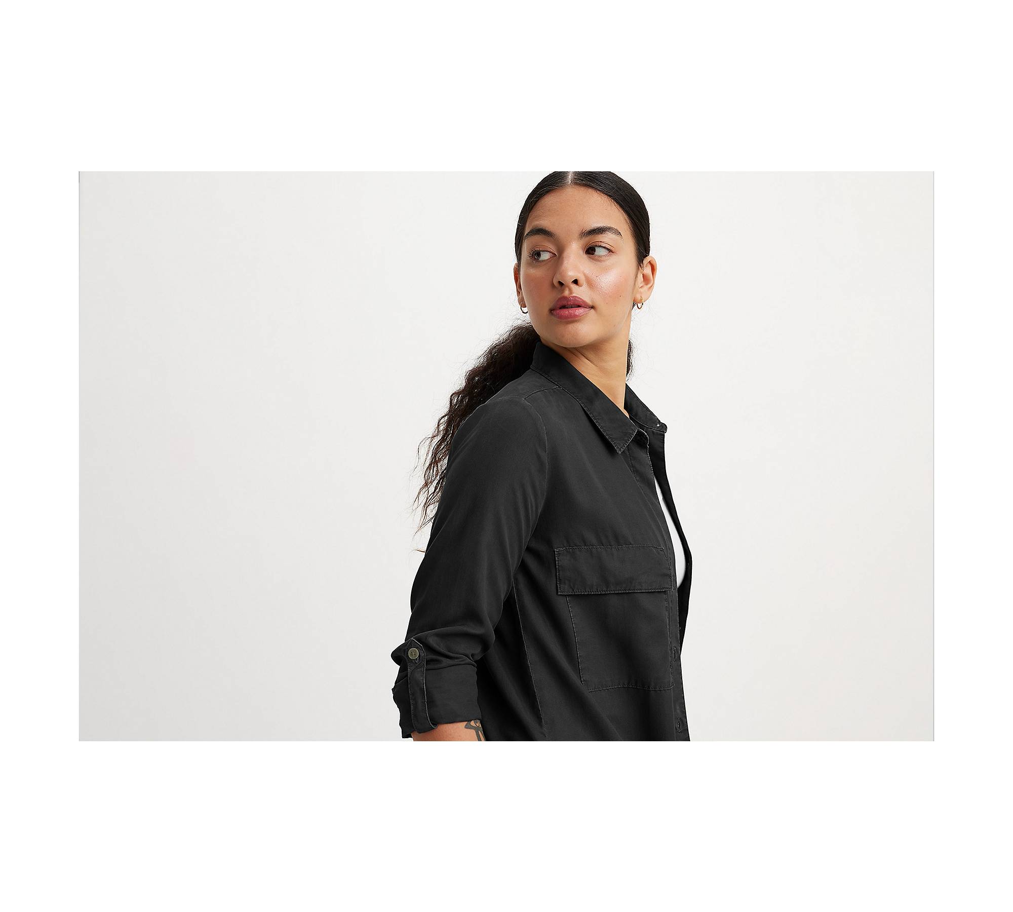 Doreen Utility Shirt - Black | Levi's® US
