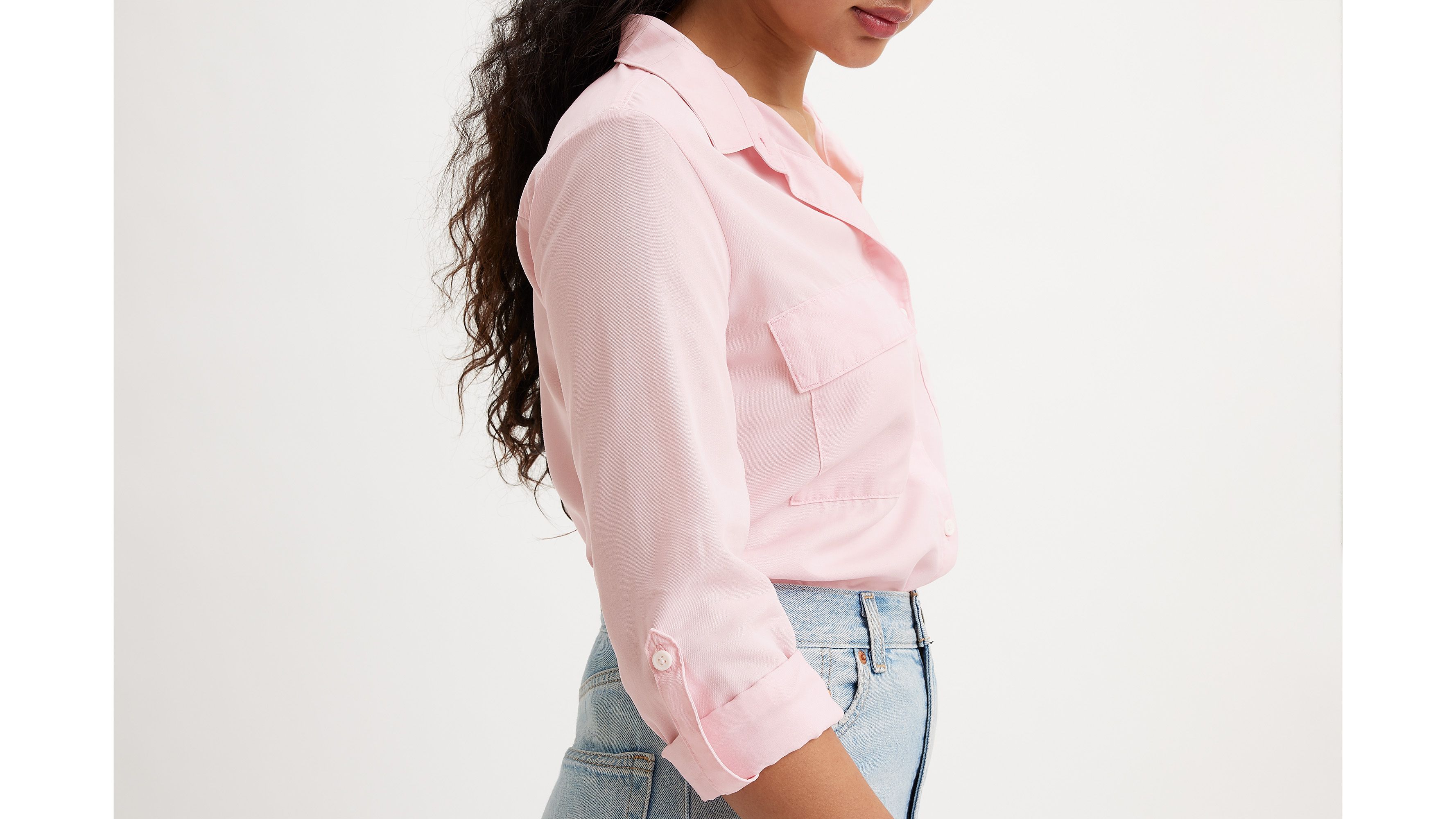 Doreen Utility Shirt Pink Levi's® GB