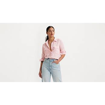 Doreen Utility Shirt - Pink | Levi's® CA