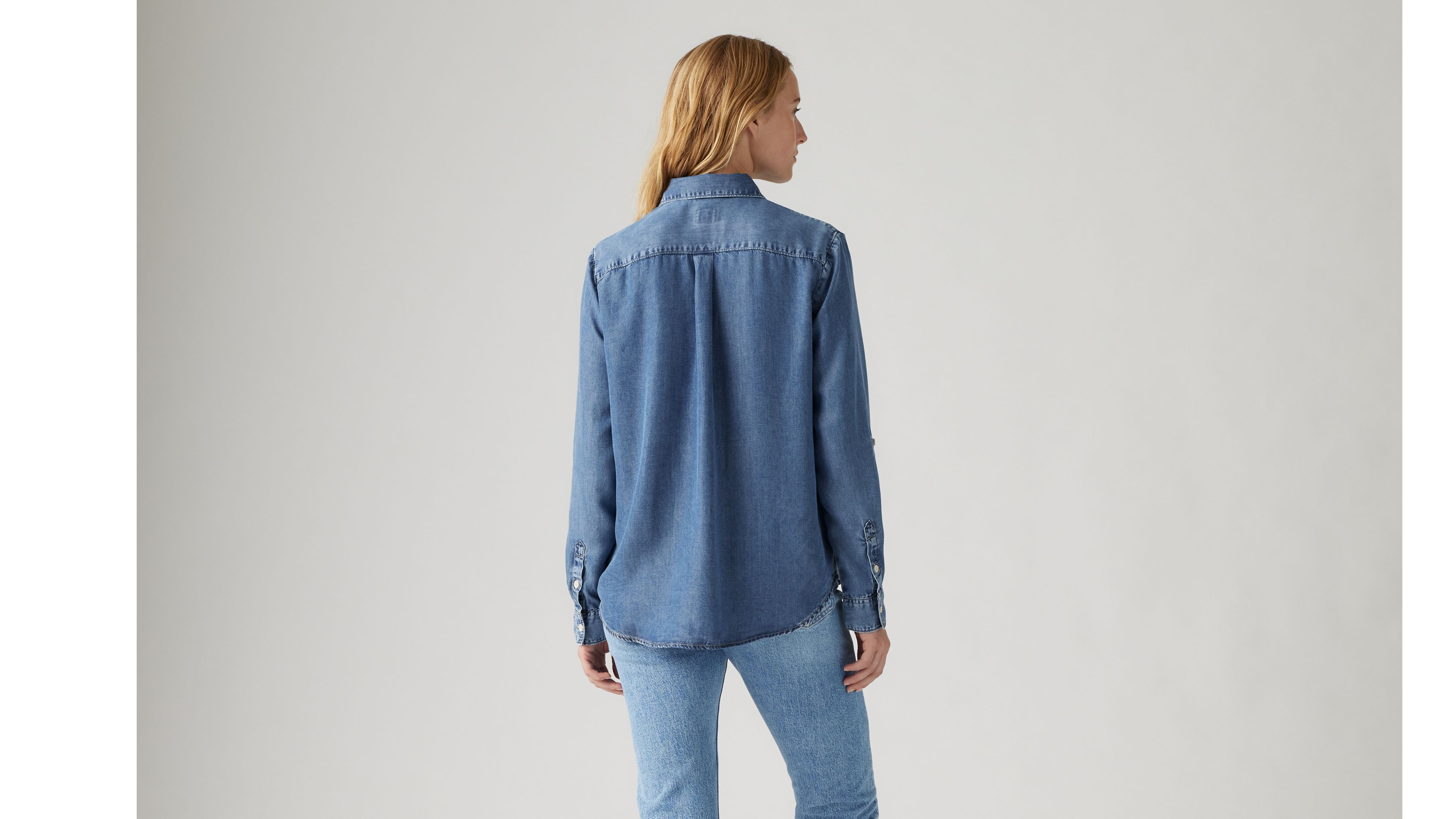 Shop Levi's Doreen Lightweight Utility Shirt In In Patches