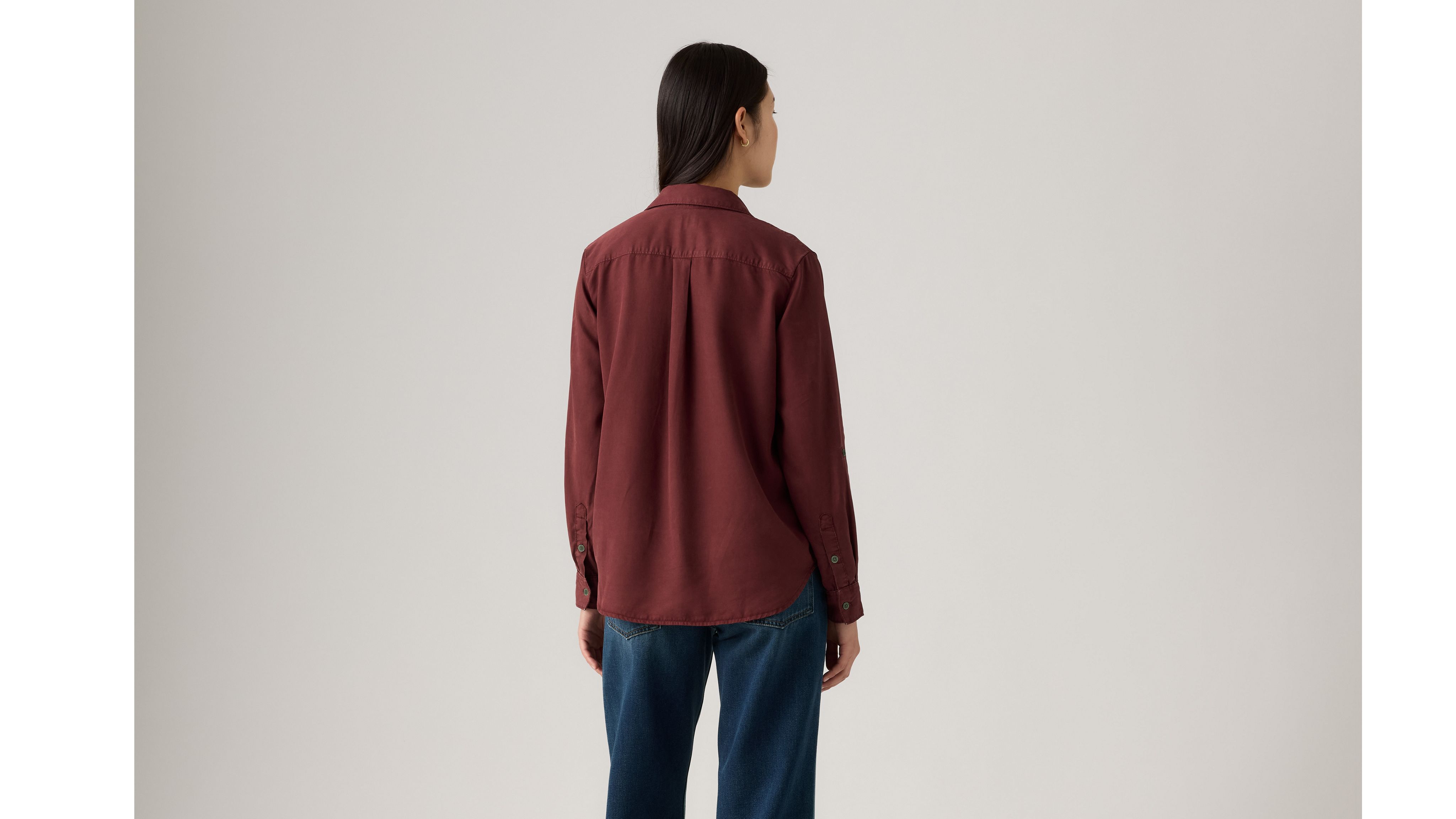 Levi's Doreen Utility Shirt In Brown
