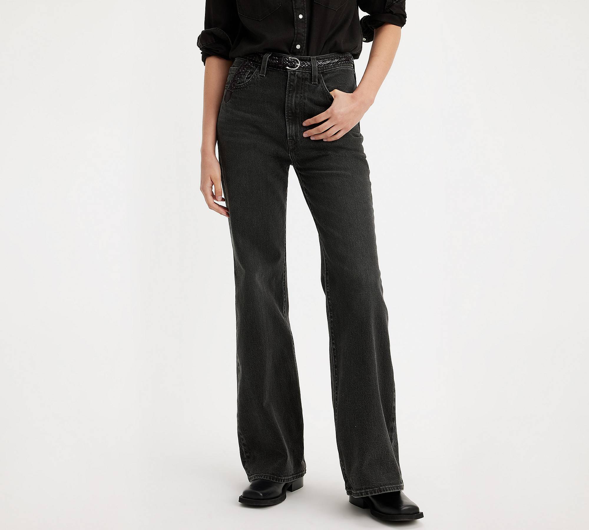 Ribcage Bell Women's Jeans - Black