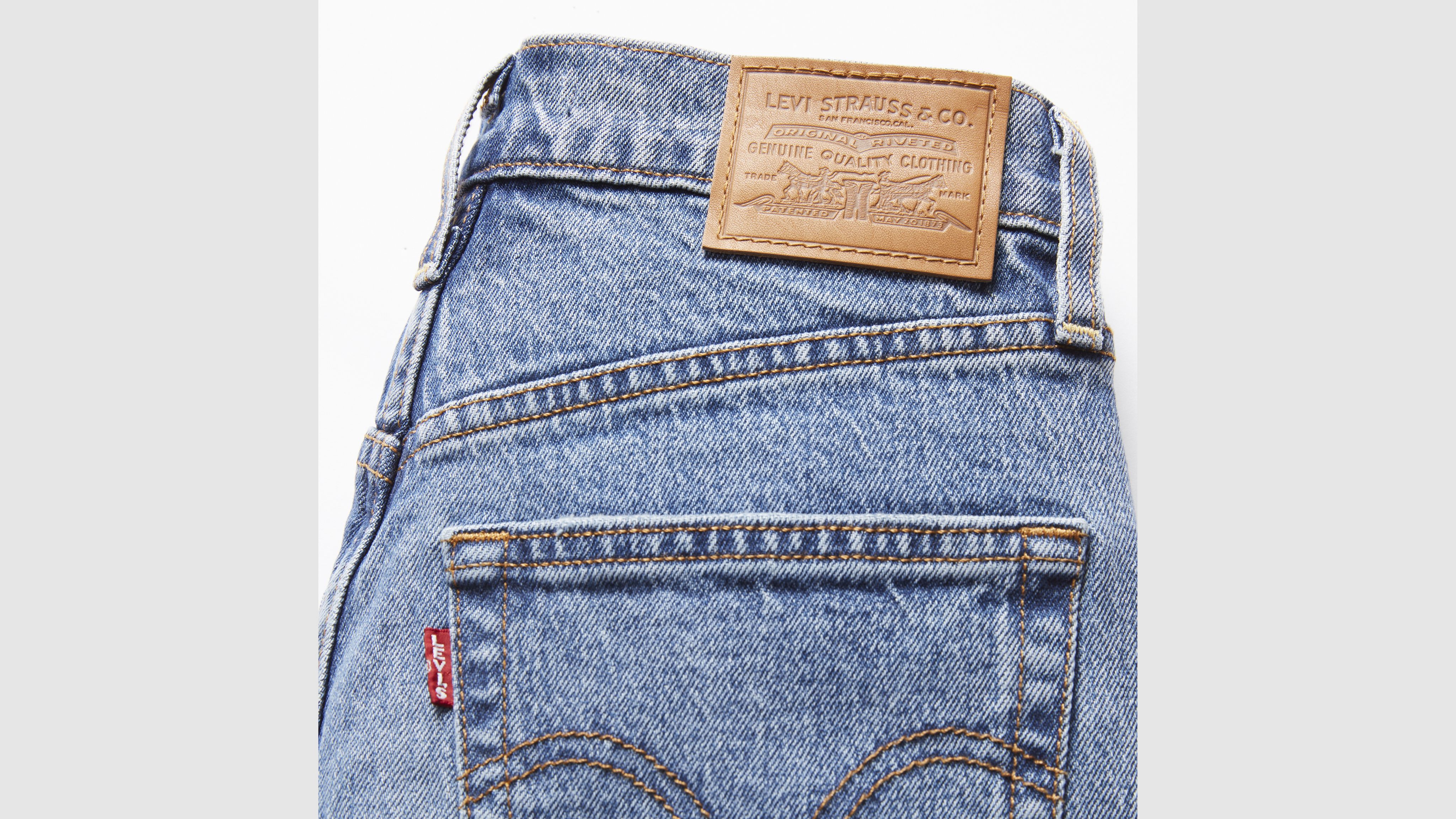 Ribcage Bell Jeans - Blue