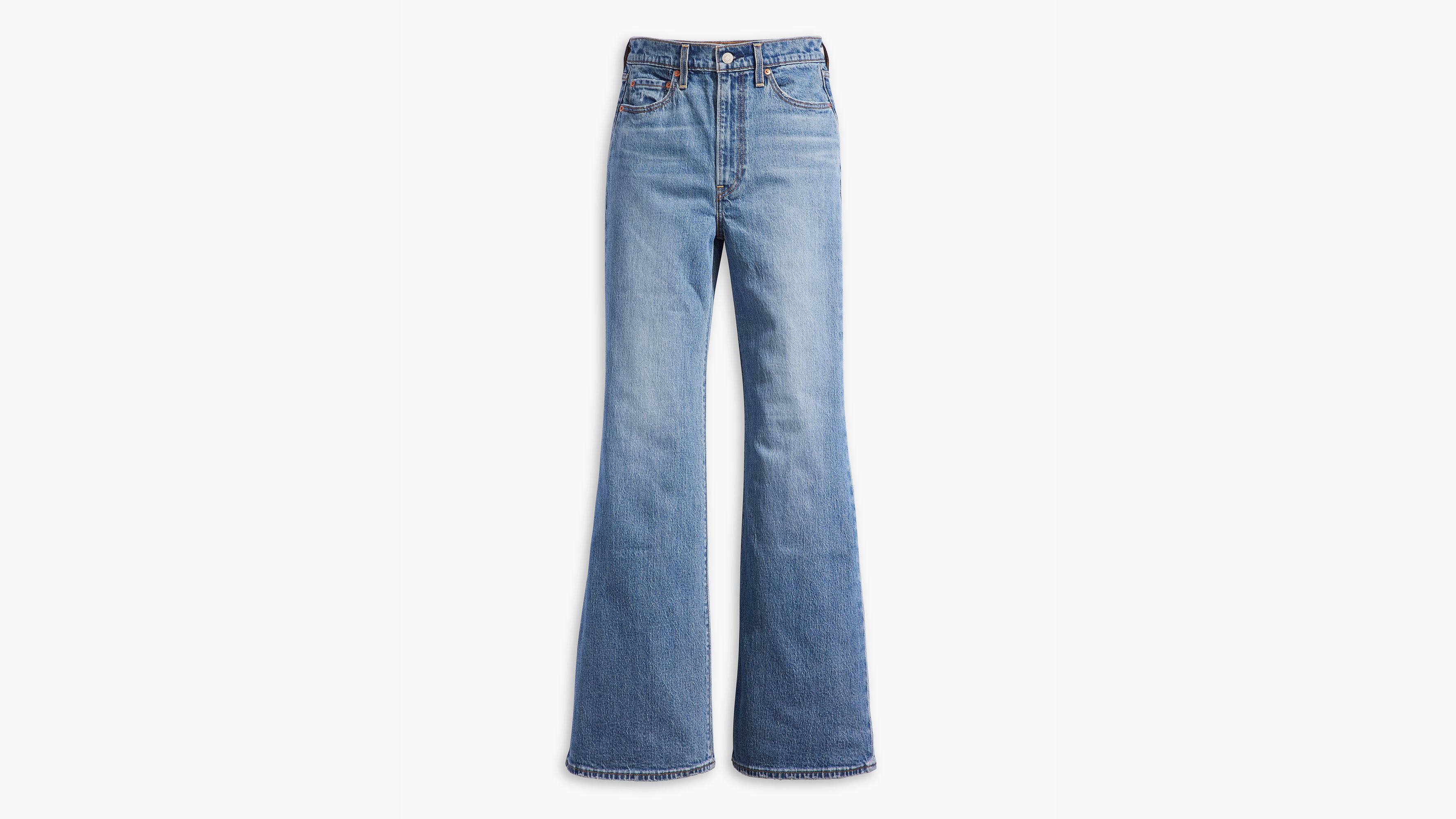 Levi's® Flared jeans RIBCAGE BELL in 09 dark indigo - worn in