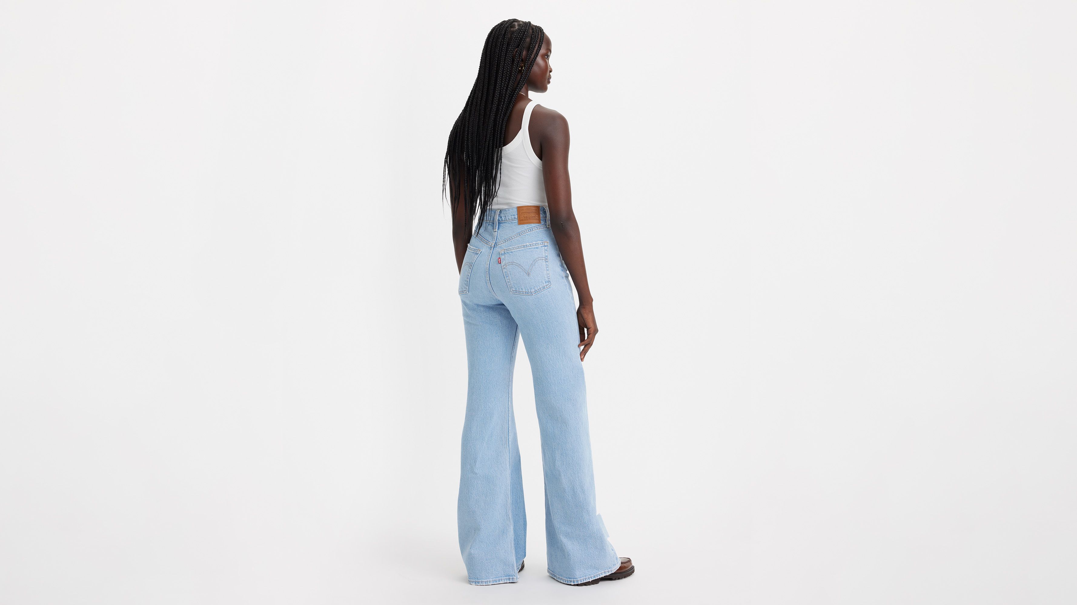 Levis ribcage best sale flare jeans