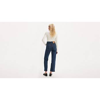 Ribcage Straight Patch Pocket Women's Jeans - Dark Wash | Levi's® US