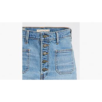  LEWGEL Women's Jeans Press Crease Flap Pocket Side