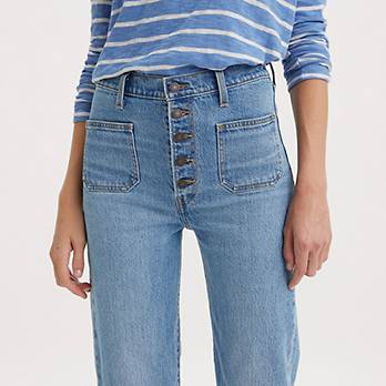 Ribcage Straight Patch Pocket Jeans 2
