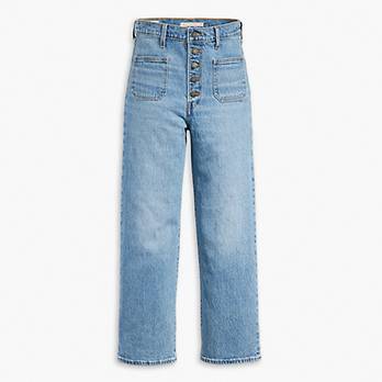 Ribcage Straight Patch Pocket Jeans 6